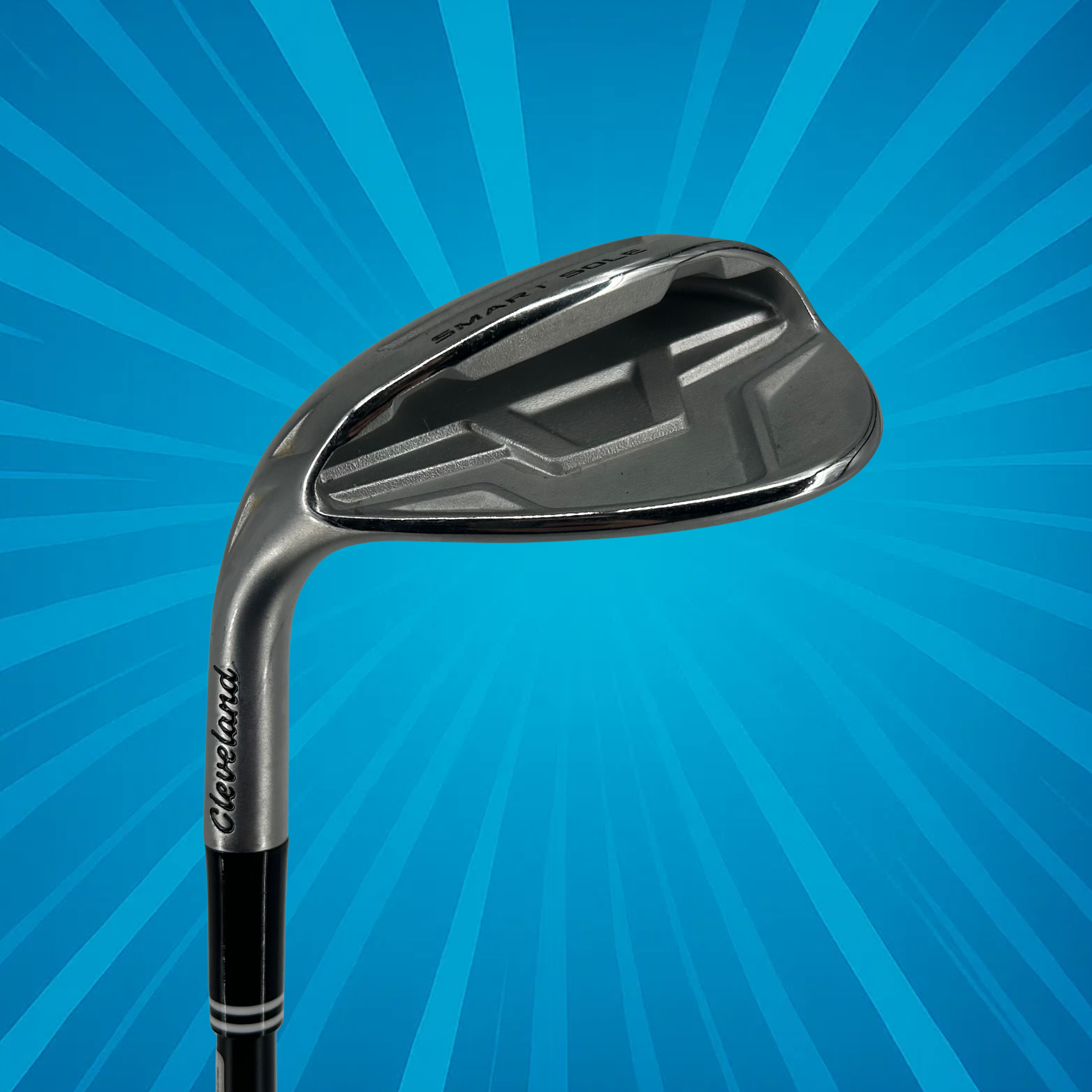 Cleveland Left Handed Smartsole Sand Wedge / 58 Degree / Cleveland Smartsole Graphite Wedge Shaft
