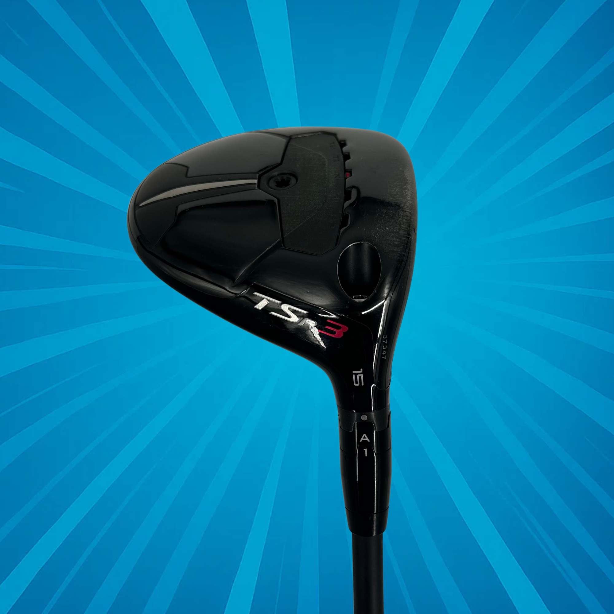 Titleist TSr3 #3 Wood / 15 Degree / HZRDUS Black 6.0 / Stiff