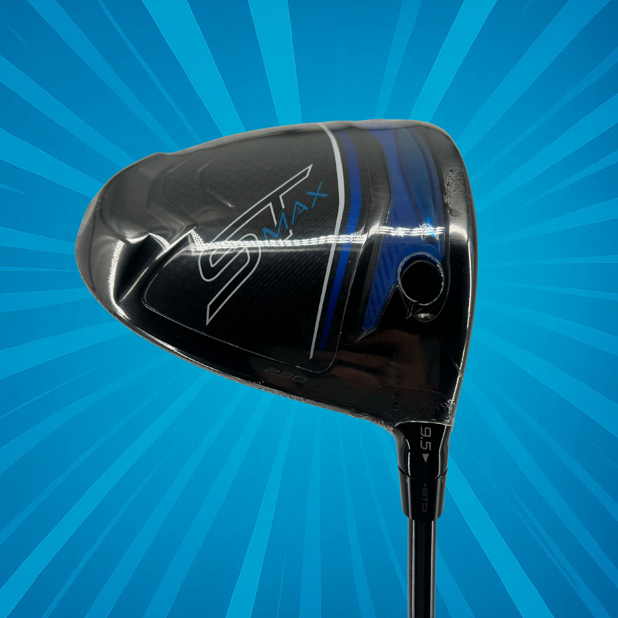 Mizuno ST-Max 230 Driver / 9.5 Degree / Linq F4 MX40X Shaft / Stiff Flex