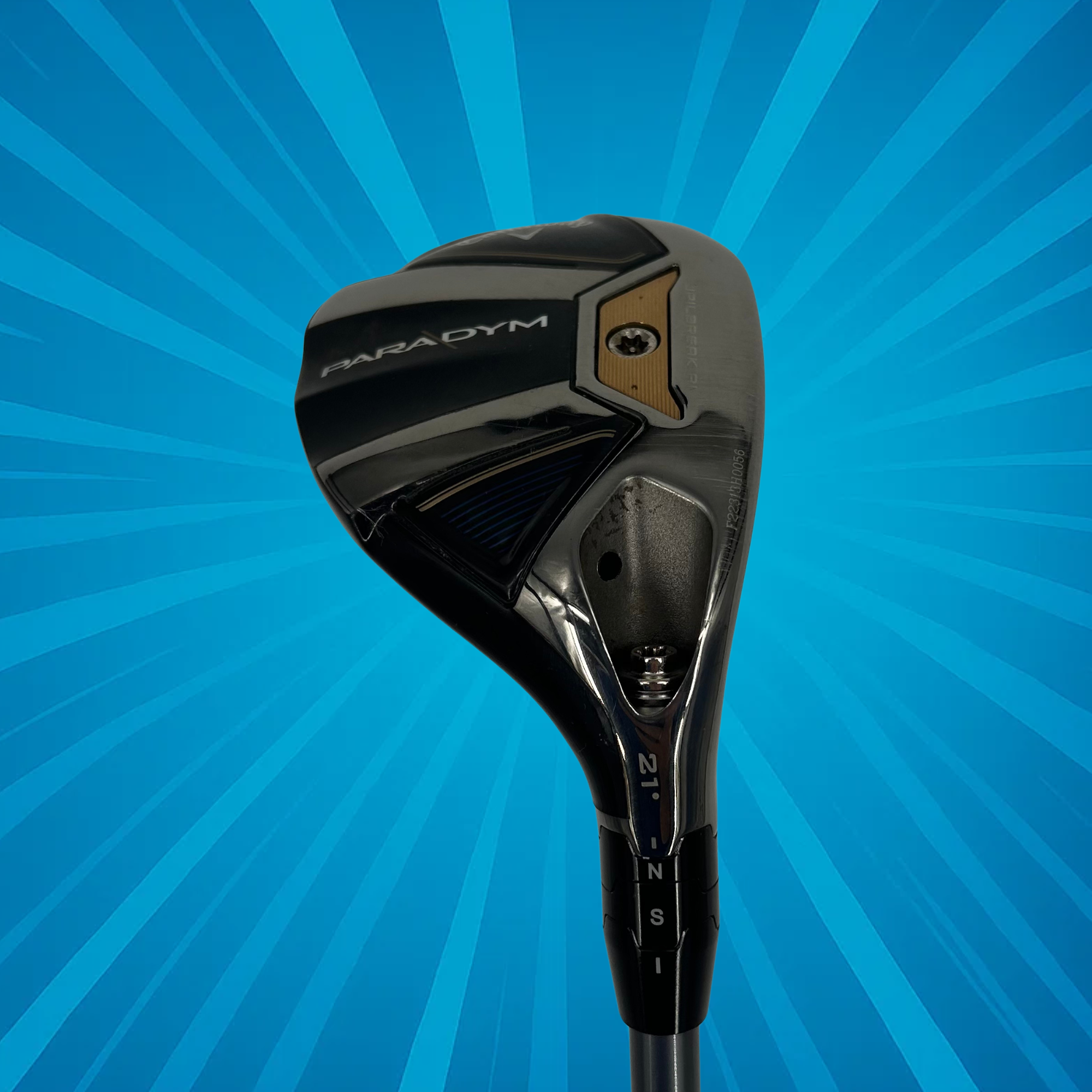 Callaway Paradym 4 Hybrid / 21 Degree / Hzrdus Silver 6.0 Stiff Flex