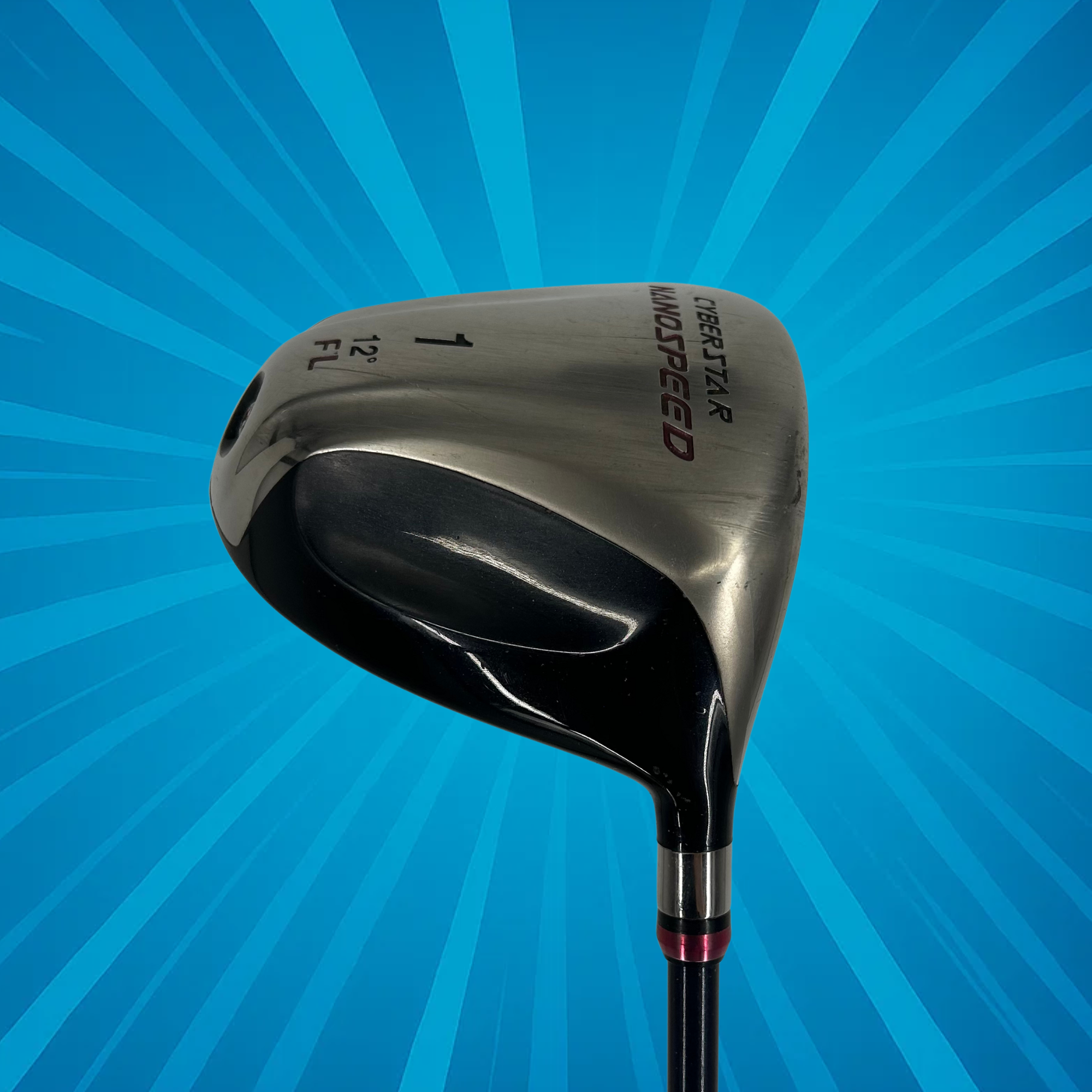 Yonex Cyberstar Nanospeed Ladies Driver / 12 Degree / Yonex Nanospeed 70 Ladies Flex Shaft