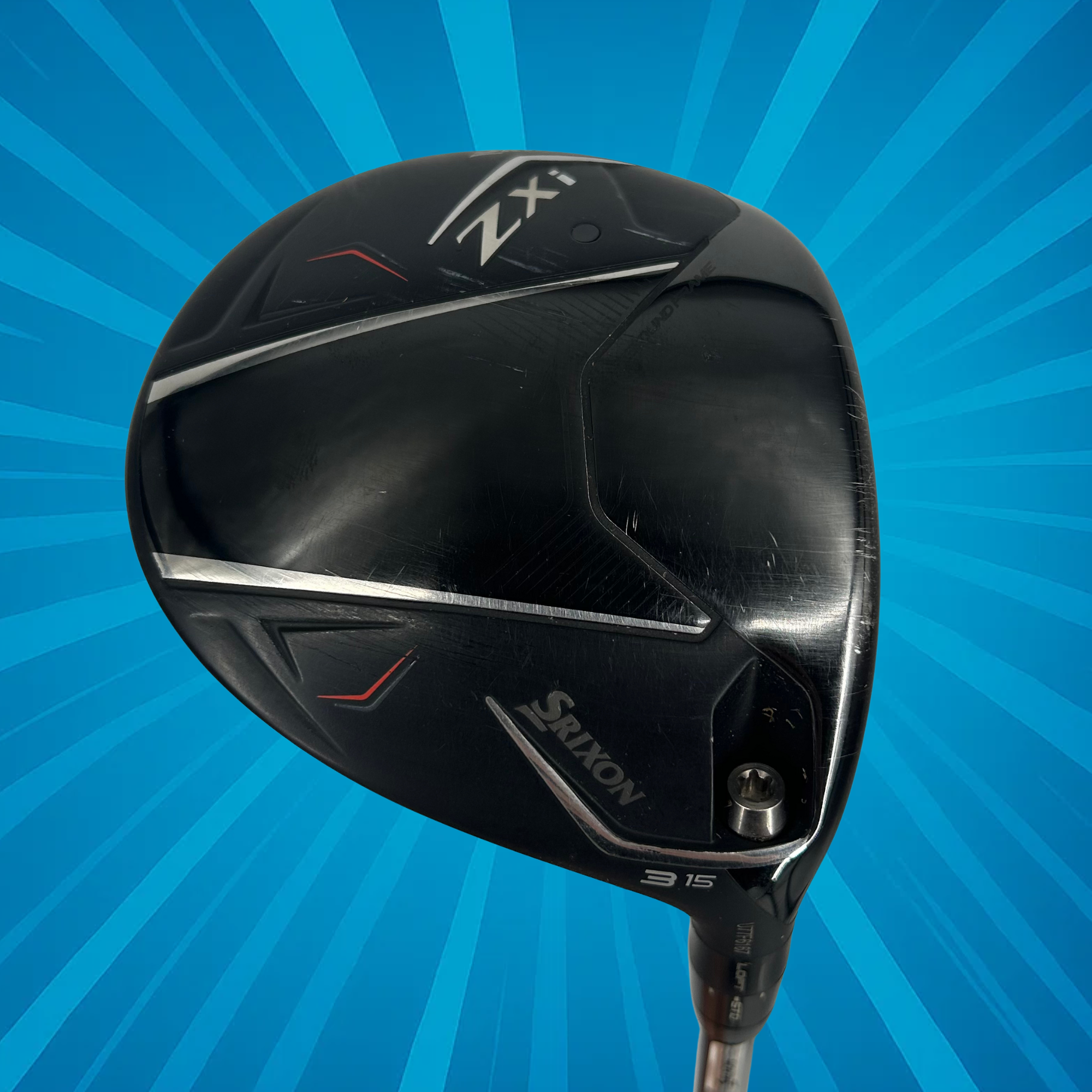 Srixon ZXi 3 Wood / 15 Degree / Ventus TR Blue 6-S / Stiff Flex