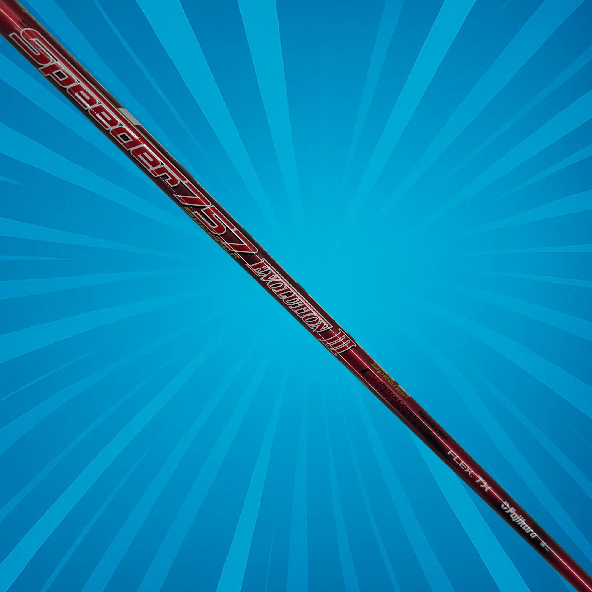 Fujikura Speeder 757 Evolution III Driver Shaft / Tour X-Stiff Flex / No Adaptor