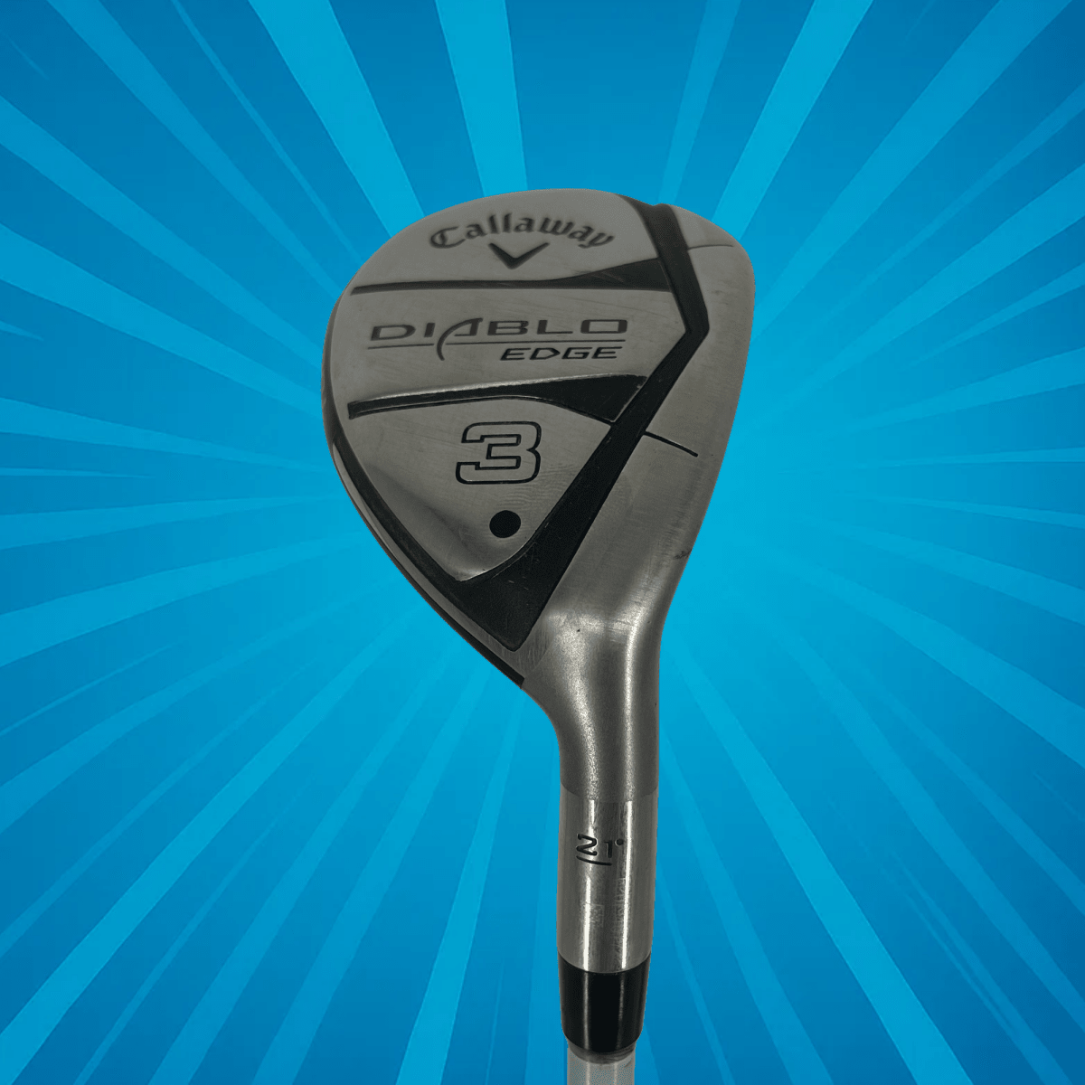 Callaway Diablo Edge Tour 3 Hybrid / 21 Degree / Callaway Diablo 75g Stiff Flex Shaft - Callaway