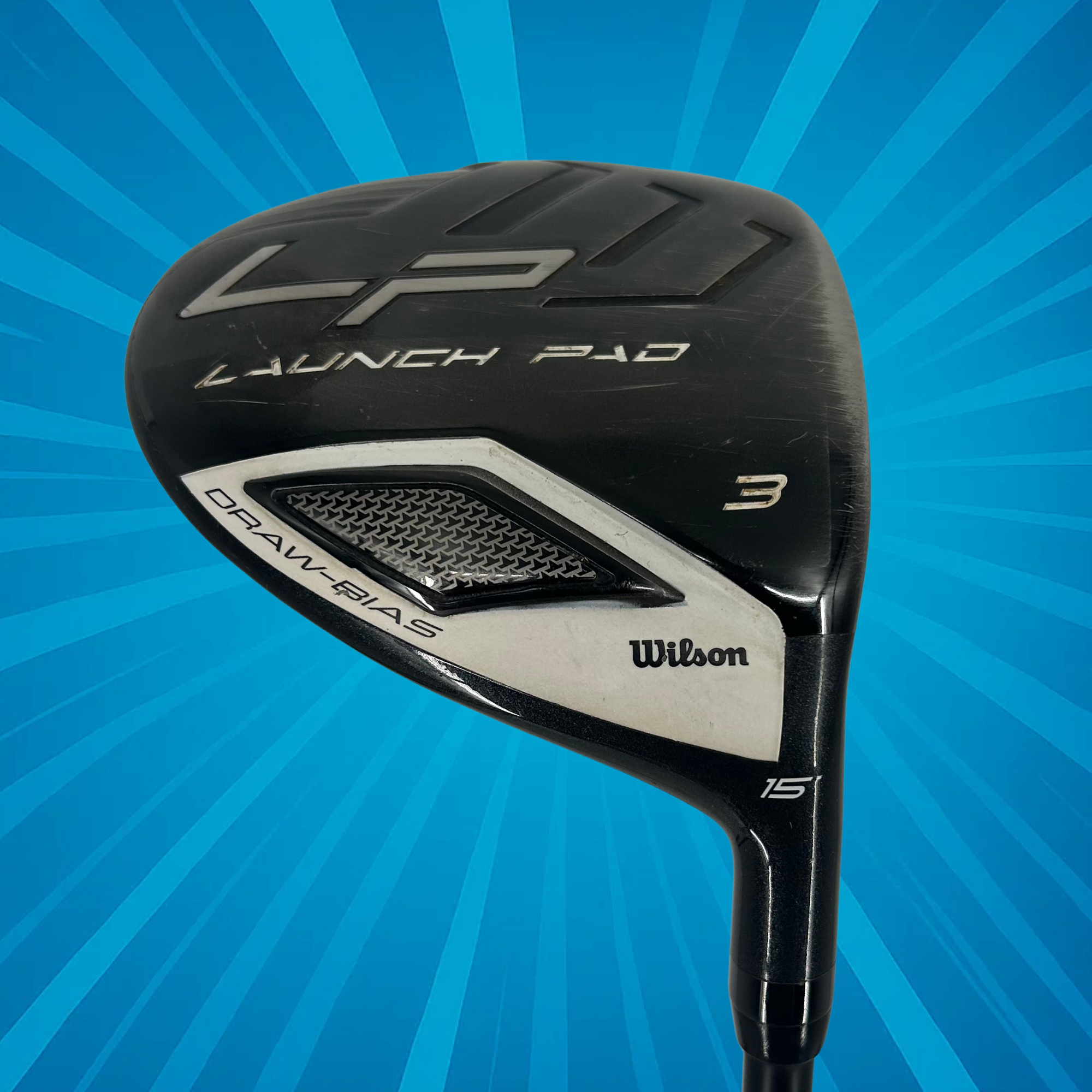 Wilson Launch Pad 3 Wood / 15 Degree / UST Mamiya Helium 46g / Regular