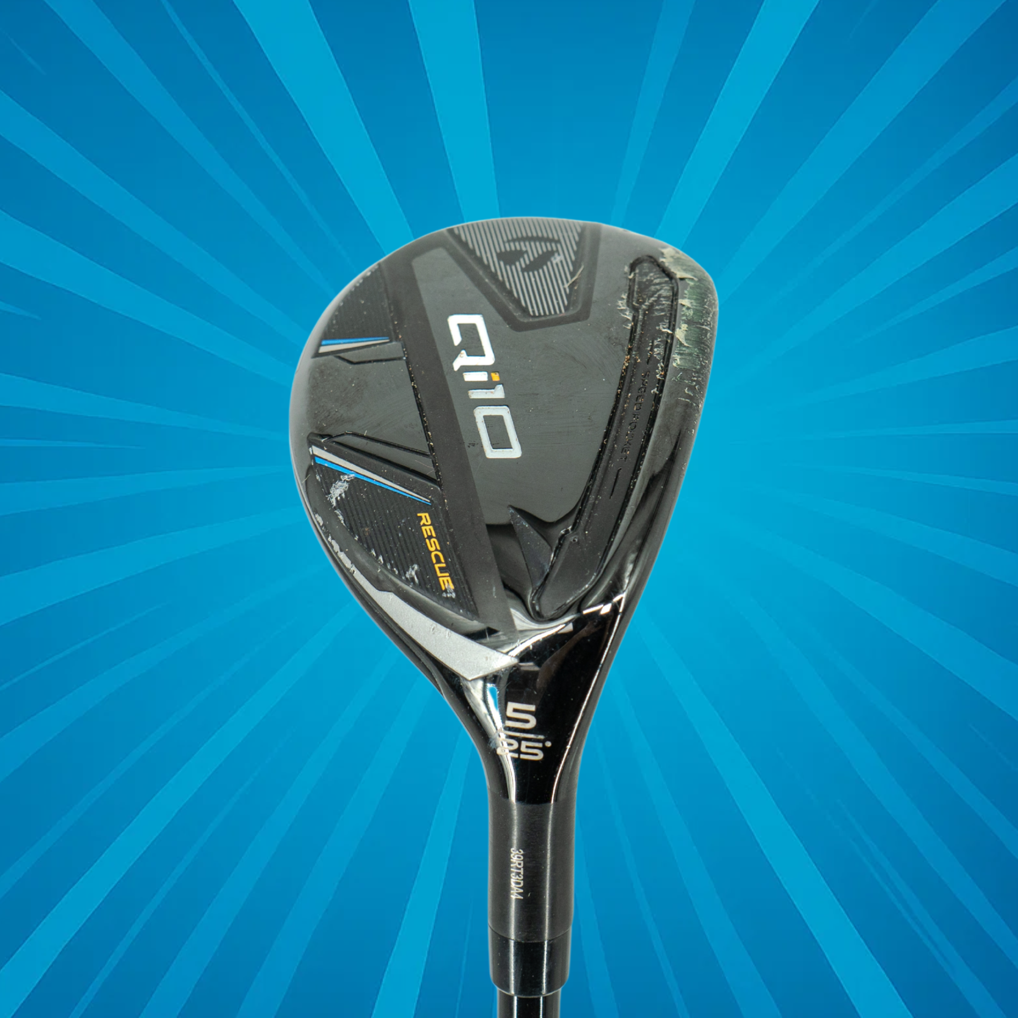 Taylormade Qi10 5 Hybrid / 25 Degree / Reg Flex / VENTUS TR Blue 6 / Regular