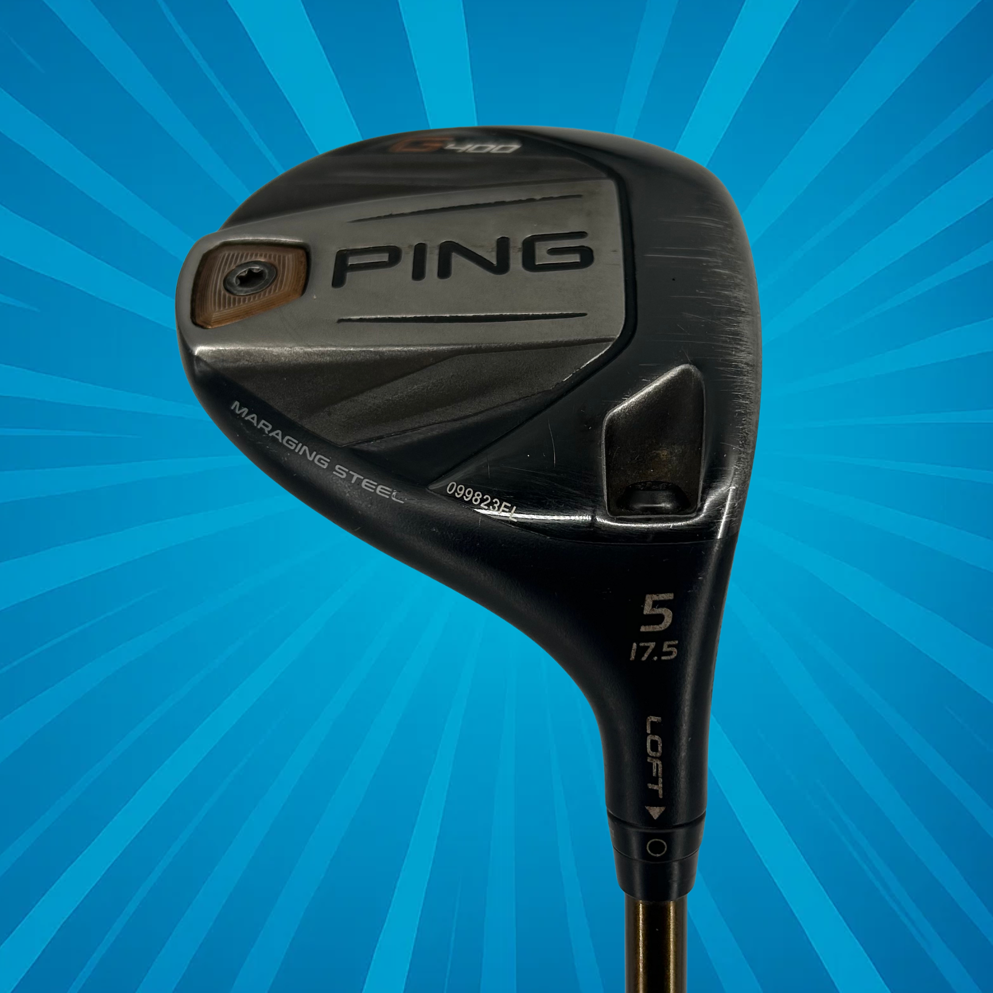 Ping G400 5 Fairway Wood / 17.5 Degree / ALTA CB 65 S / Stiff Flex Shaft