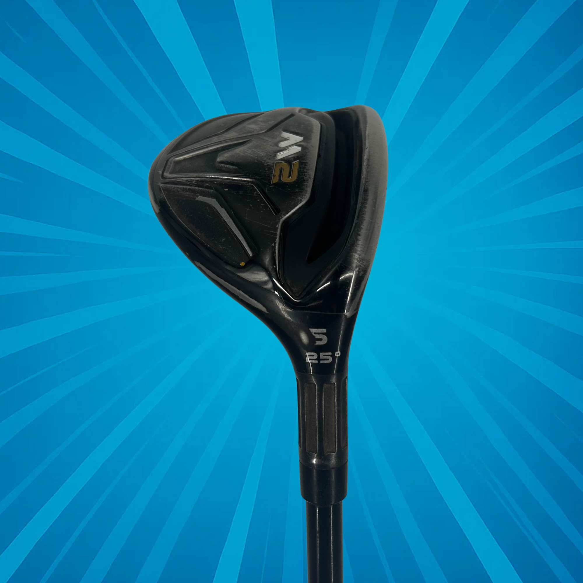 Taylormade M2 5 Hybrid / 25 Degree / Taylormade M2 65 Regular Flex Shaft