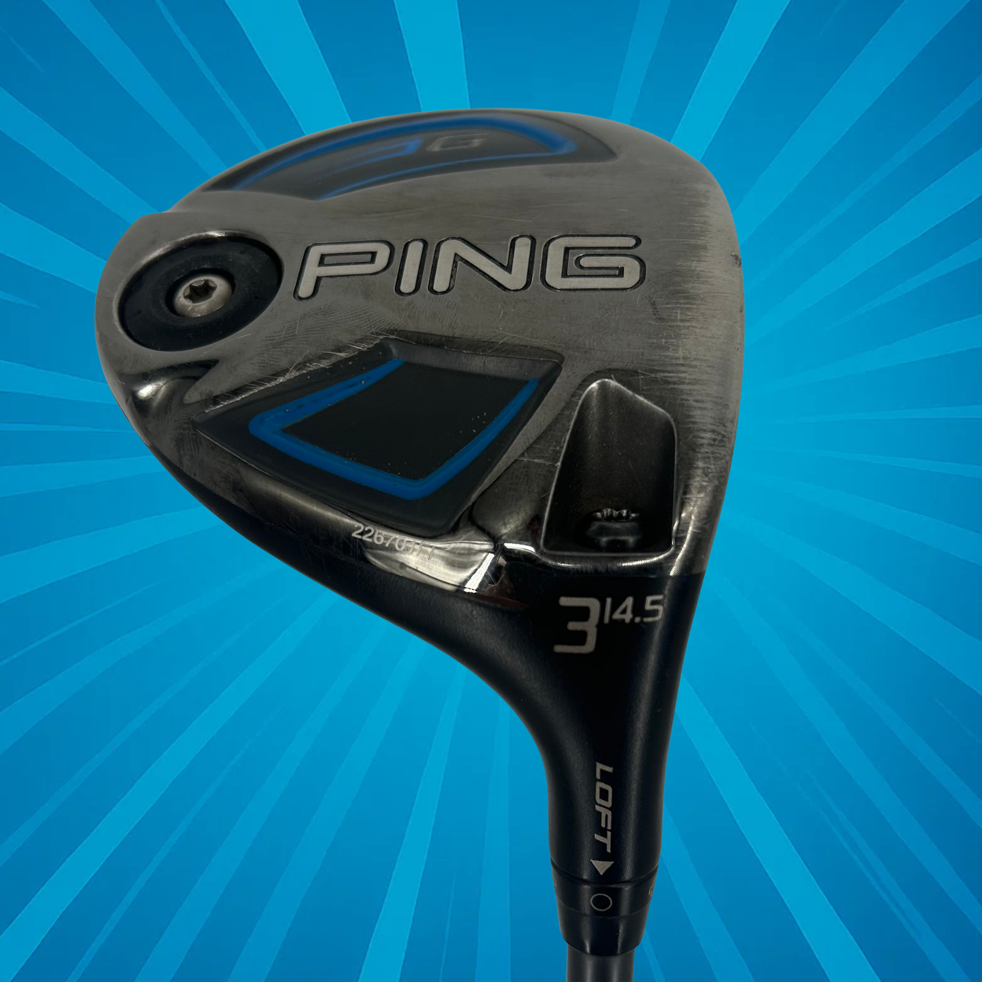Ping G Series 3 Wood / 14.5 Degree / Ping Alta 65 R / Regular