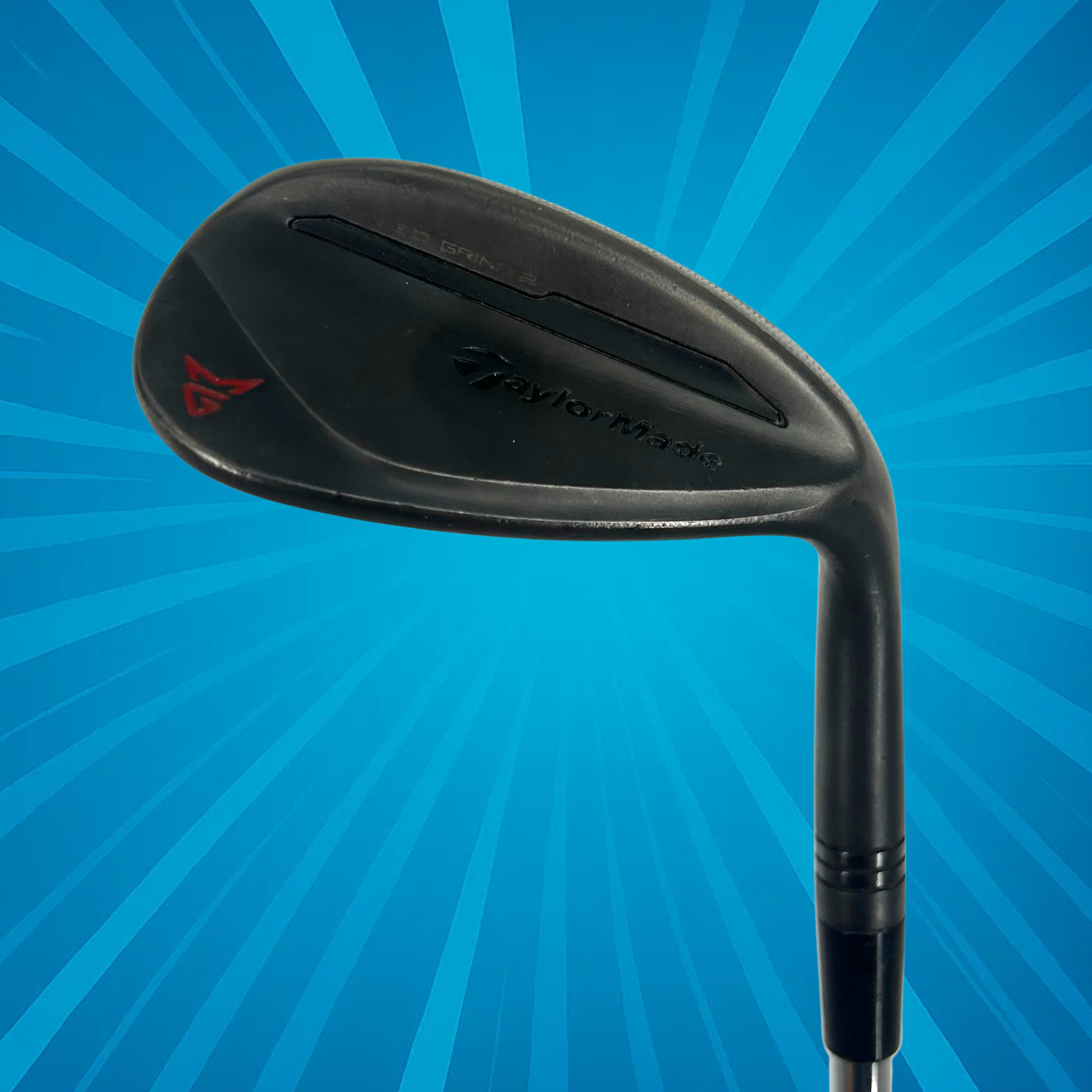 TaylorMade Milled Grind 2 Black Lob Wedge / 58 Degree / Dynamic Gold S200 Stiff Shaft