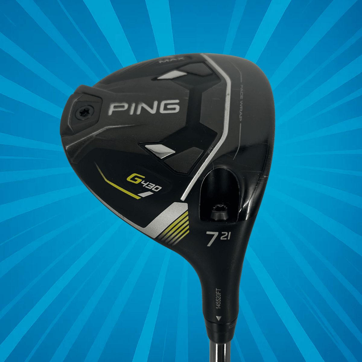 Ping G430 Max 7 Wood / 21 Degree / Tour 2.0 75 X / X Stiff - Evolution Golf