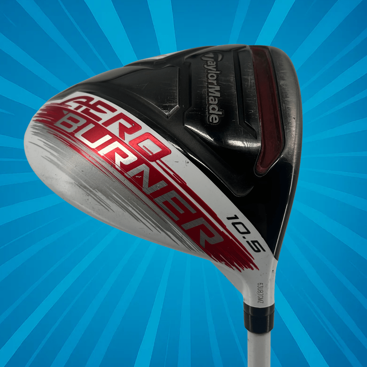 Taylormade Aeroburner Driver / 10.5 Degree / Matrix Speed Rul - Z Regular Flex Shaft - TaylorMade