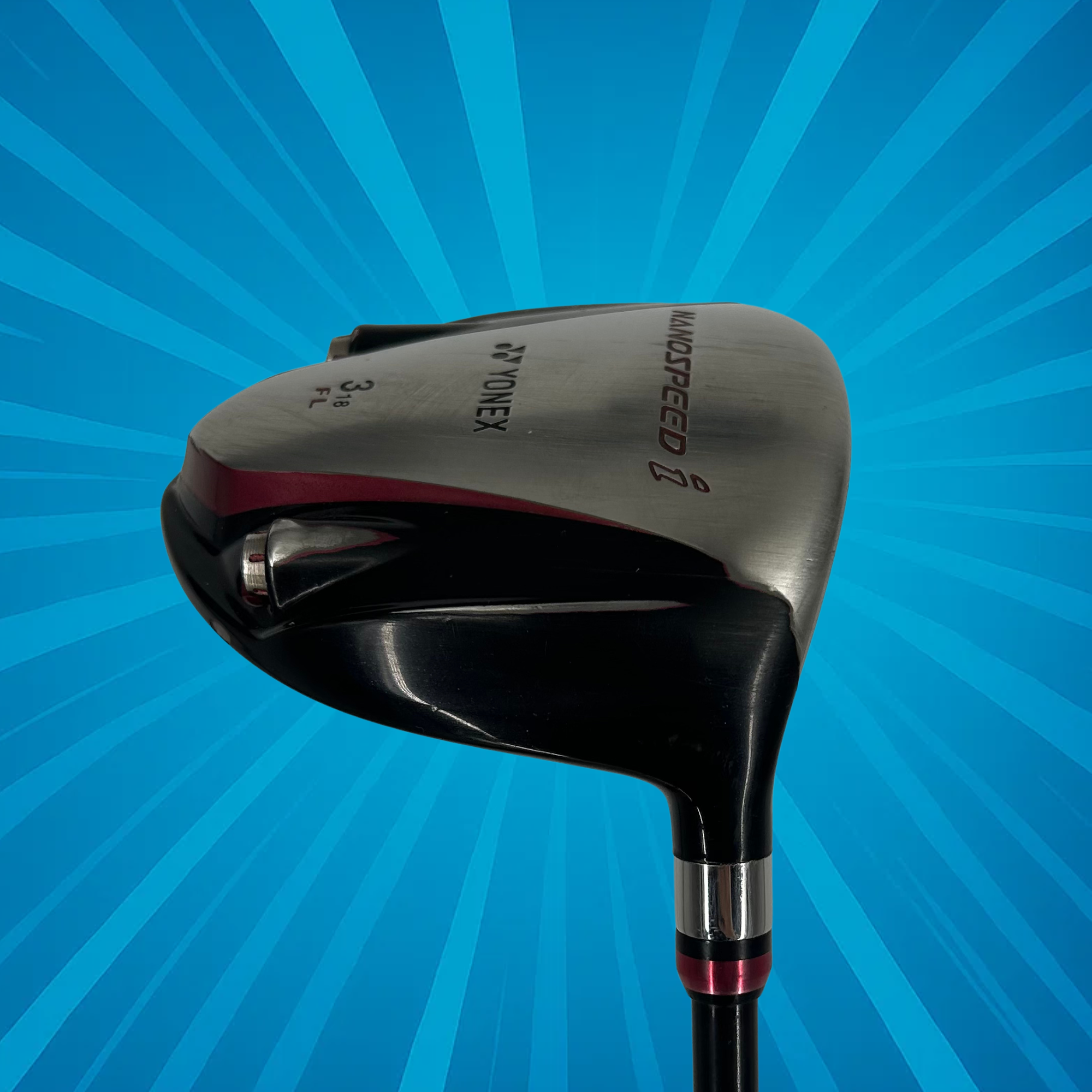 Yonex Nanospeed i Ladies 3 Fairway Wood / 18 Degree / Yonex Nanospeed 70+ Ladies Flex Shaft