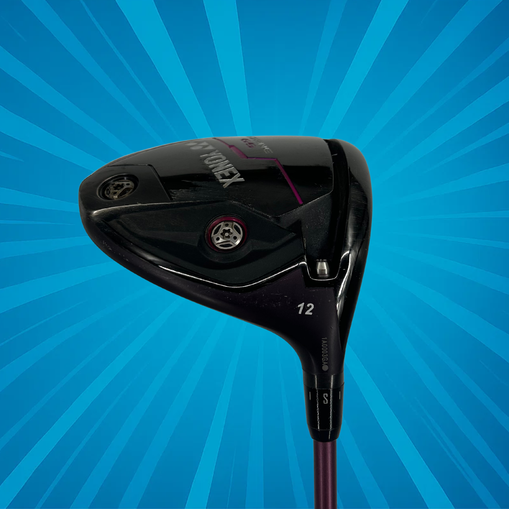 Yonex Ezone GS Driver / 12 Degree / Yonex EX-330 Ladies Flex Shaft