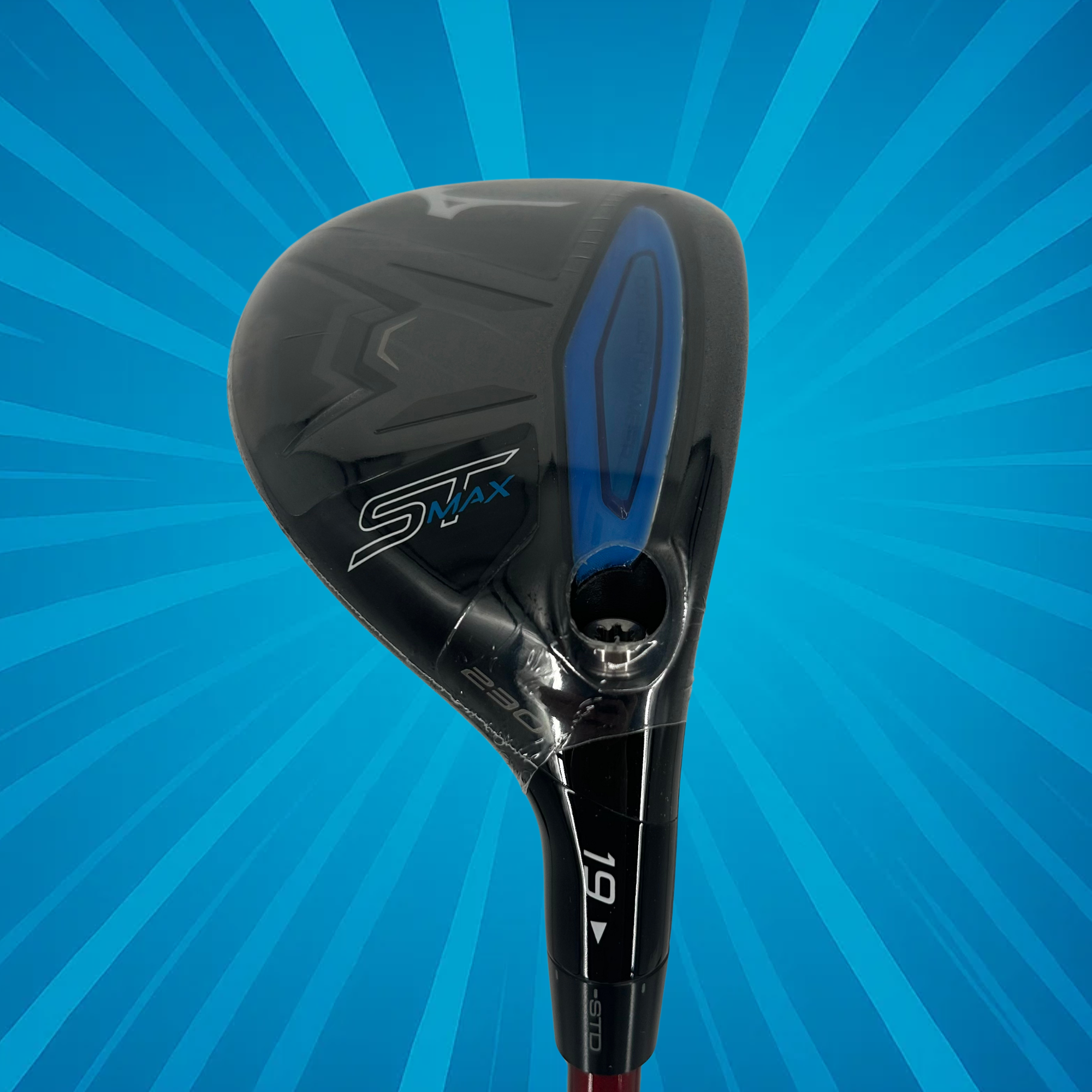 Mizuno ST-Max 230 3 Hybrid / 19 Degree / Denali Red 70g 5.5 Shaft / Regular