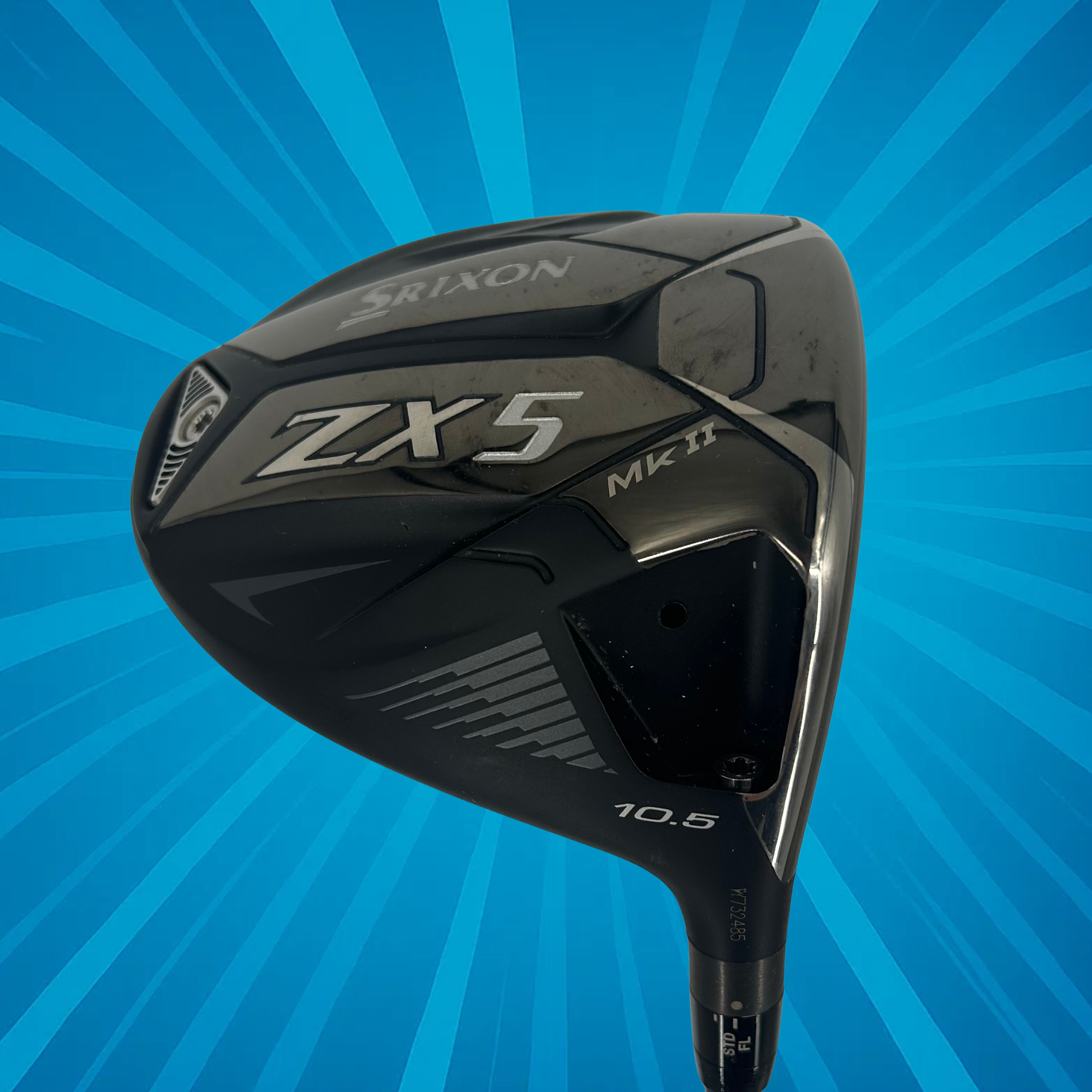 Srixon ZX5 MKII Driver / 10.5 Degree / Miyazaki Codex Tour Issue 5s / Stiff