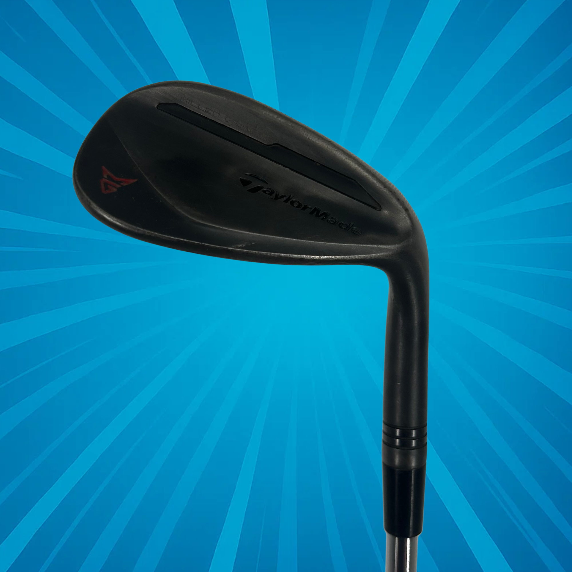 TaylorMade Milled Grind 2 Black Gap Wedge / 52 Degree / Dynamic Gold S200 Stiff Shaft