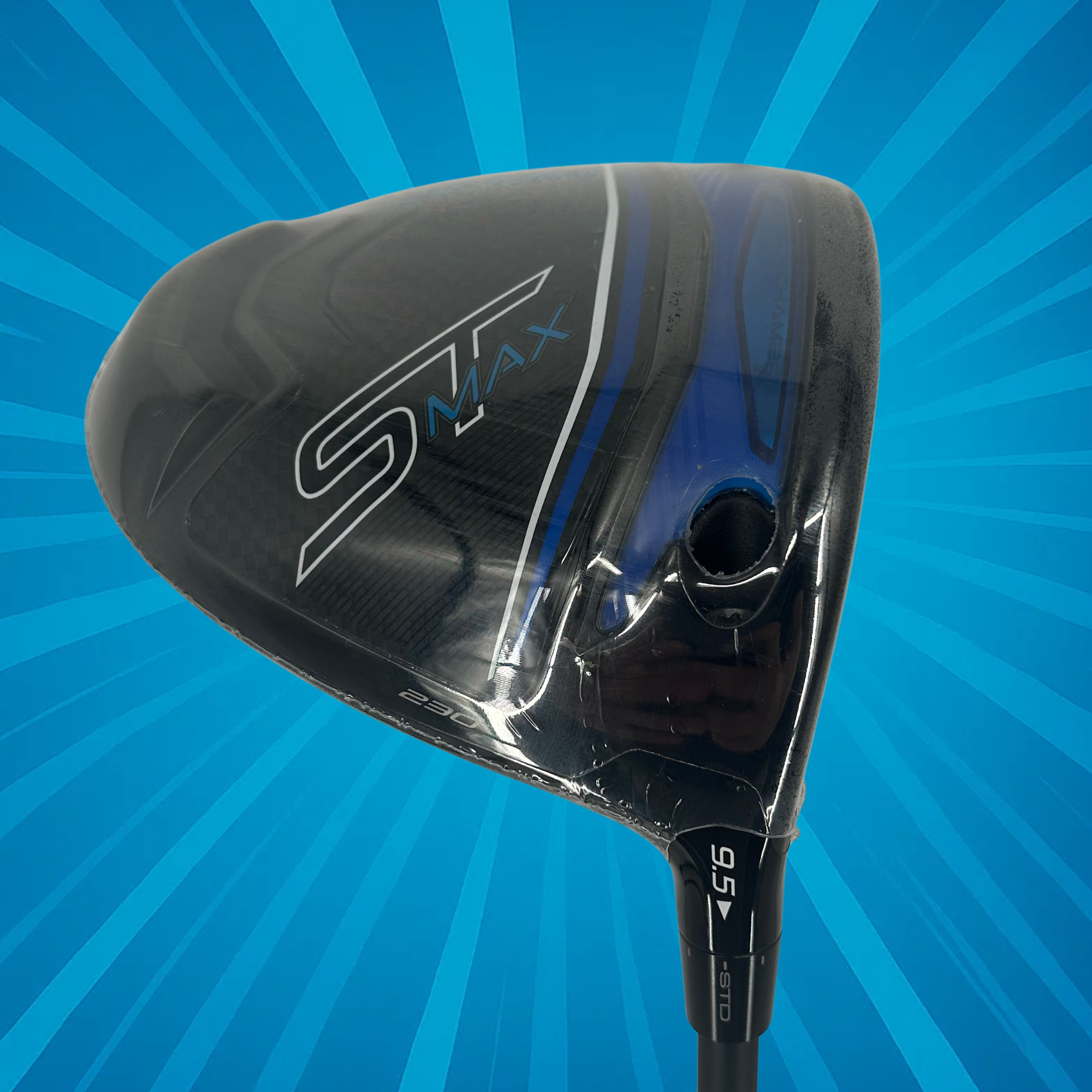 Mizuno ST-Max 230 Driver / 9.5 Degree / Tensei 1K Blue 65 Shaft / Regular