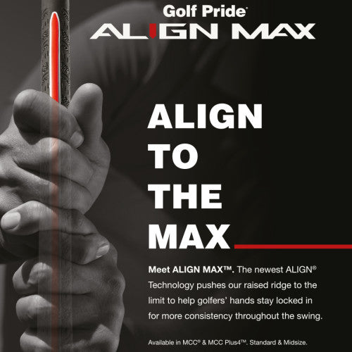 Golf Pride Multi Compound Plus4 Align Max Midsize Golf Grip