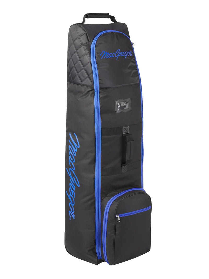 MacGregor VIP Deluxe Wheeled Golf Travel Cover - Black/Royal - MacGregor