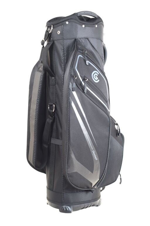 Cleveland Friday 3 Cart Bag - Black/Black - Cleveland
