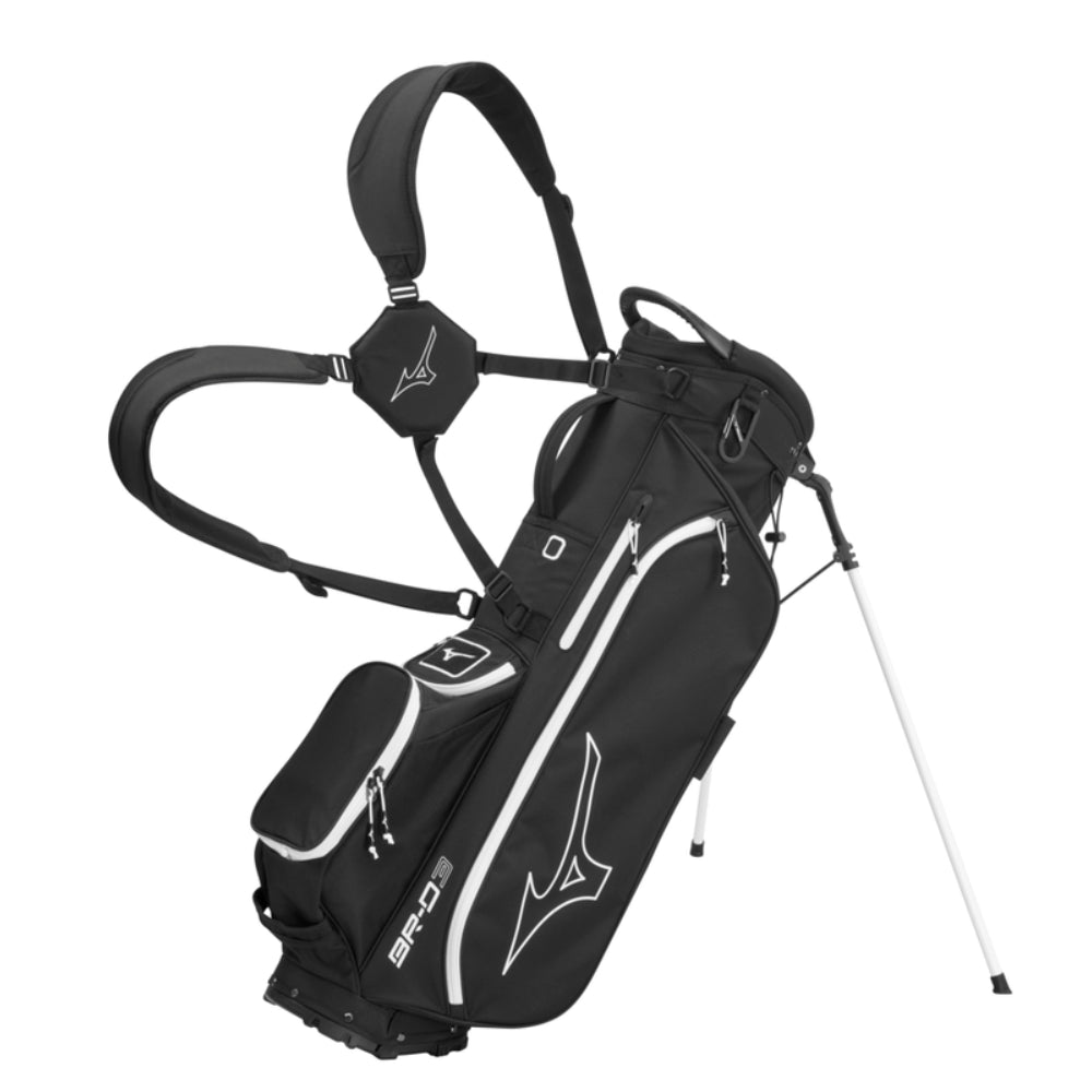 Mizuno BR-D3 Stand Carry Bag - Black / White