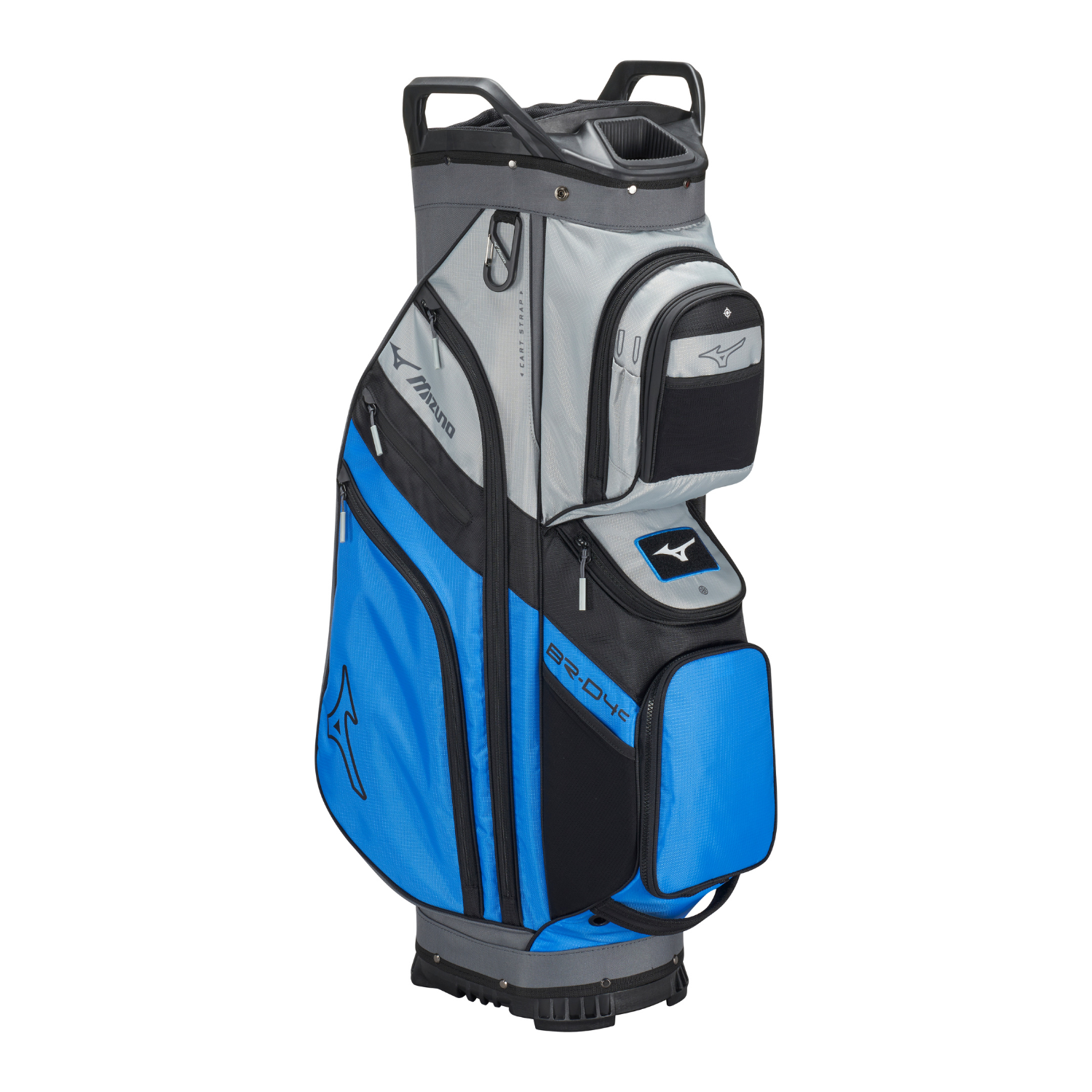 Mizuno BR-D4 Cart Bag - Brilliant Blue / Grey