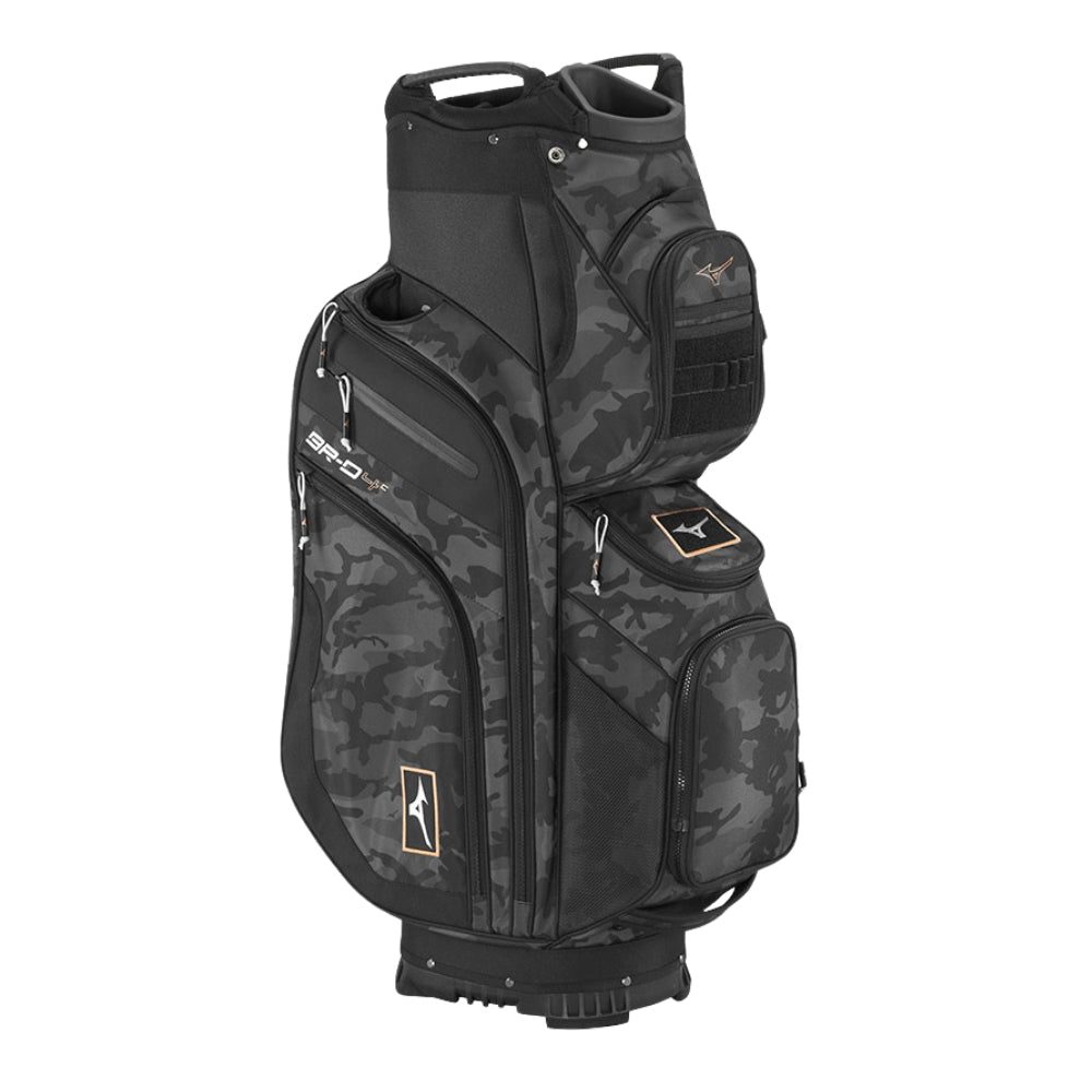 Mizuno BR-D4 Cart Bag - Black Camo / Copper