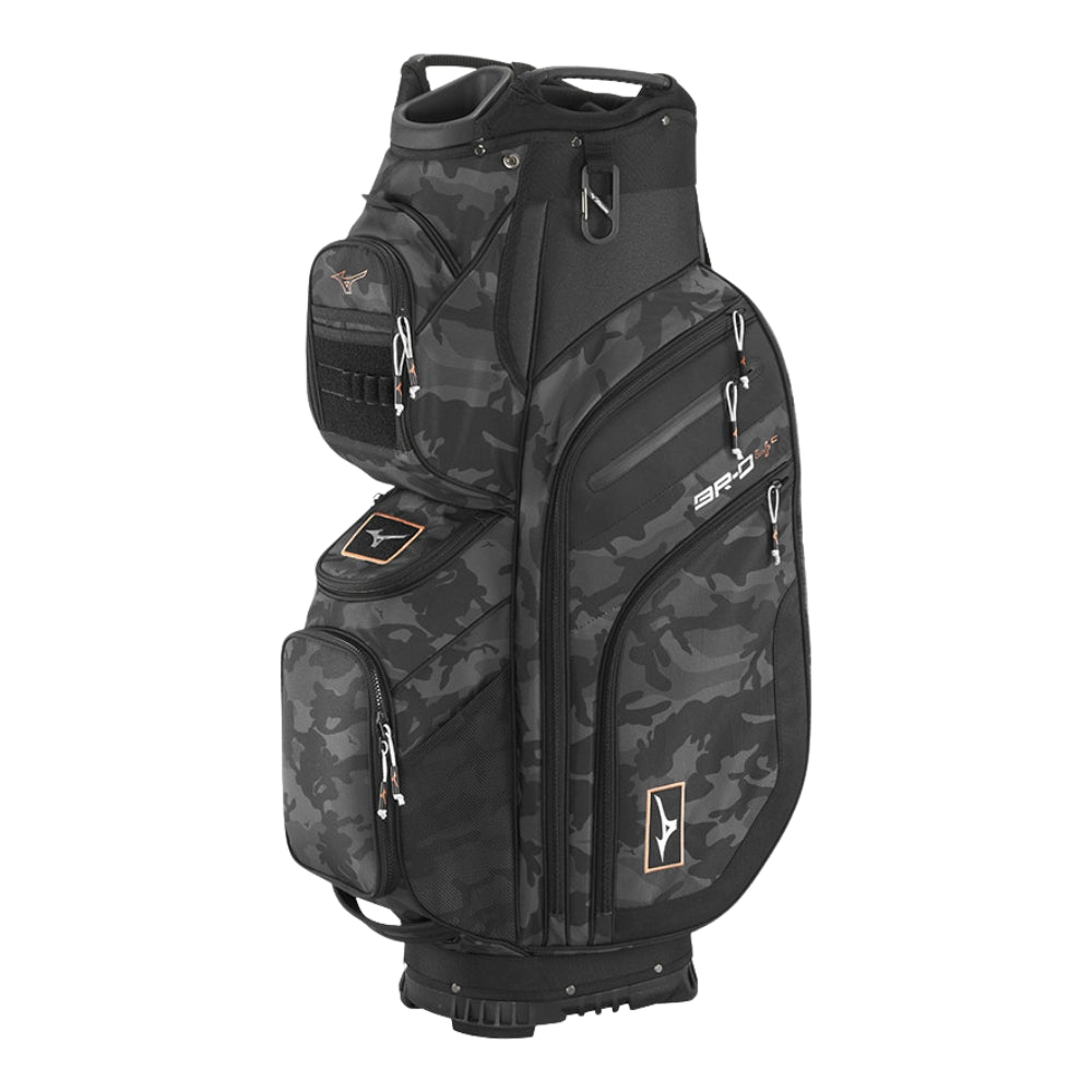 Mizuno BR-D4 Cart Bag - Black Camo / Copper