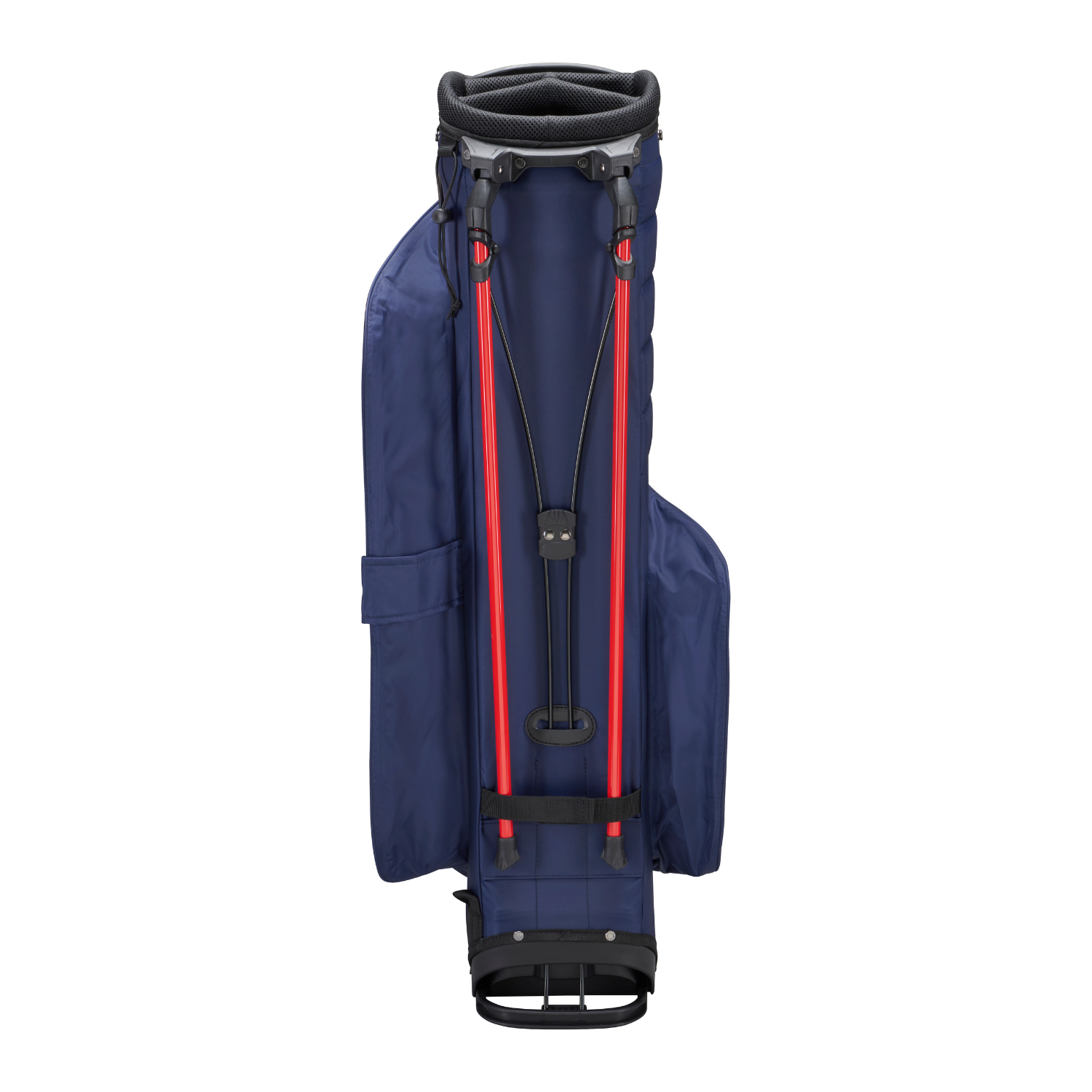 Mizuno BR-DRI Waterproof Golf Stand Bag - Navy / Red
