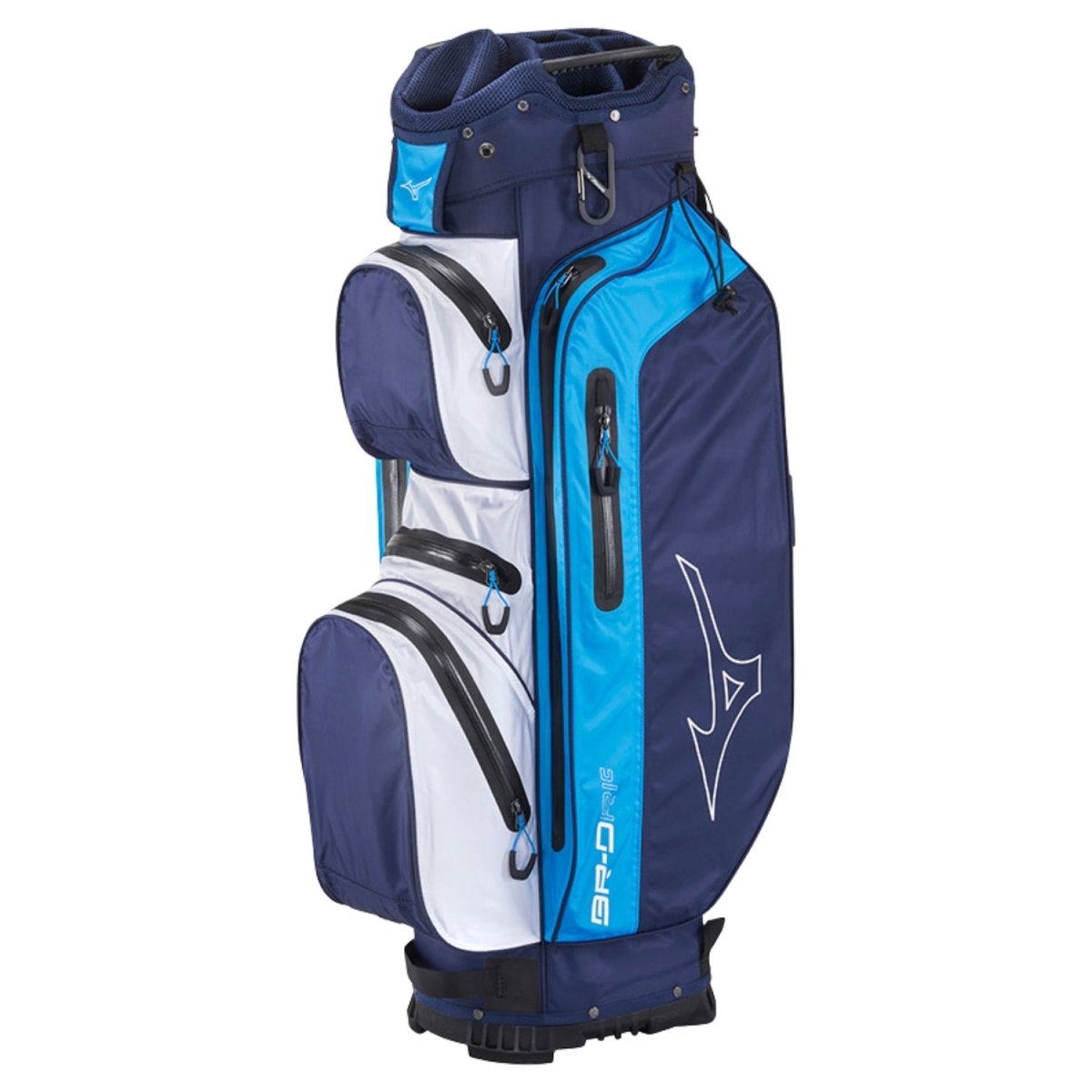 Mizuno BR - DRI Waterproof Golf Cart Bag - Navy / Blue - Mizuno