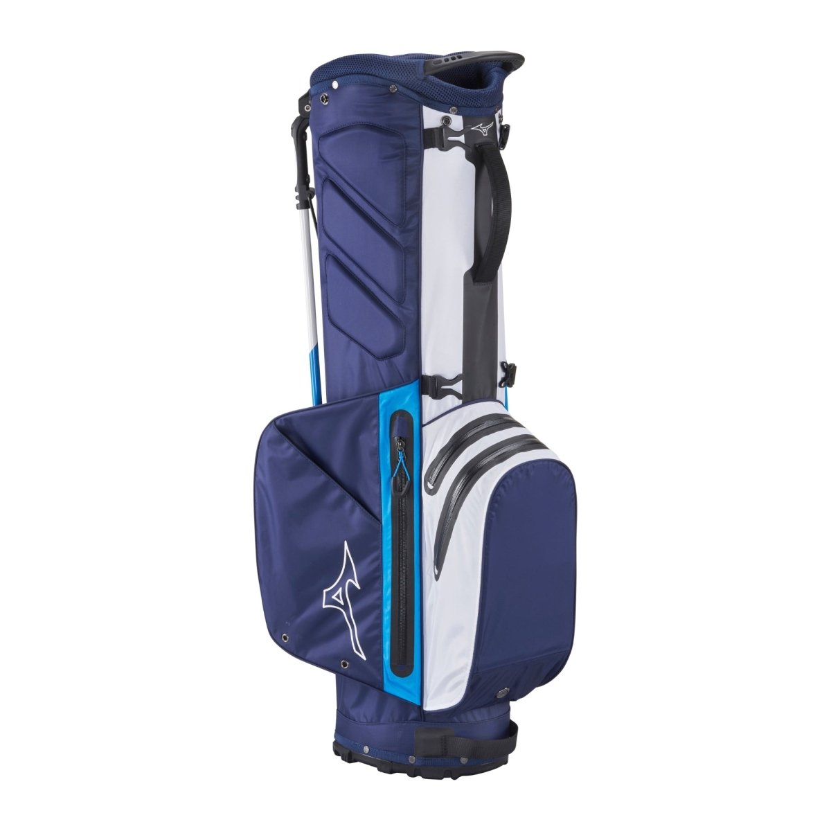 Mizuno BR - DRI Waterproof Golf Stand Bag - Navy / Blue - Mizuno