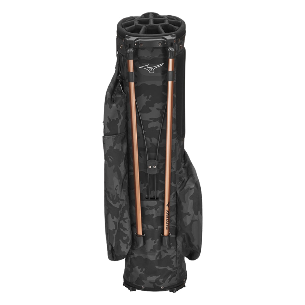 Mizuno BR-DX Golf Stand Bag - Black Camo / Copper
