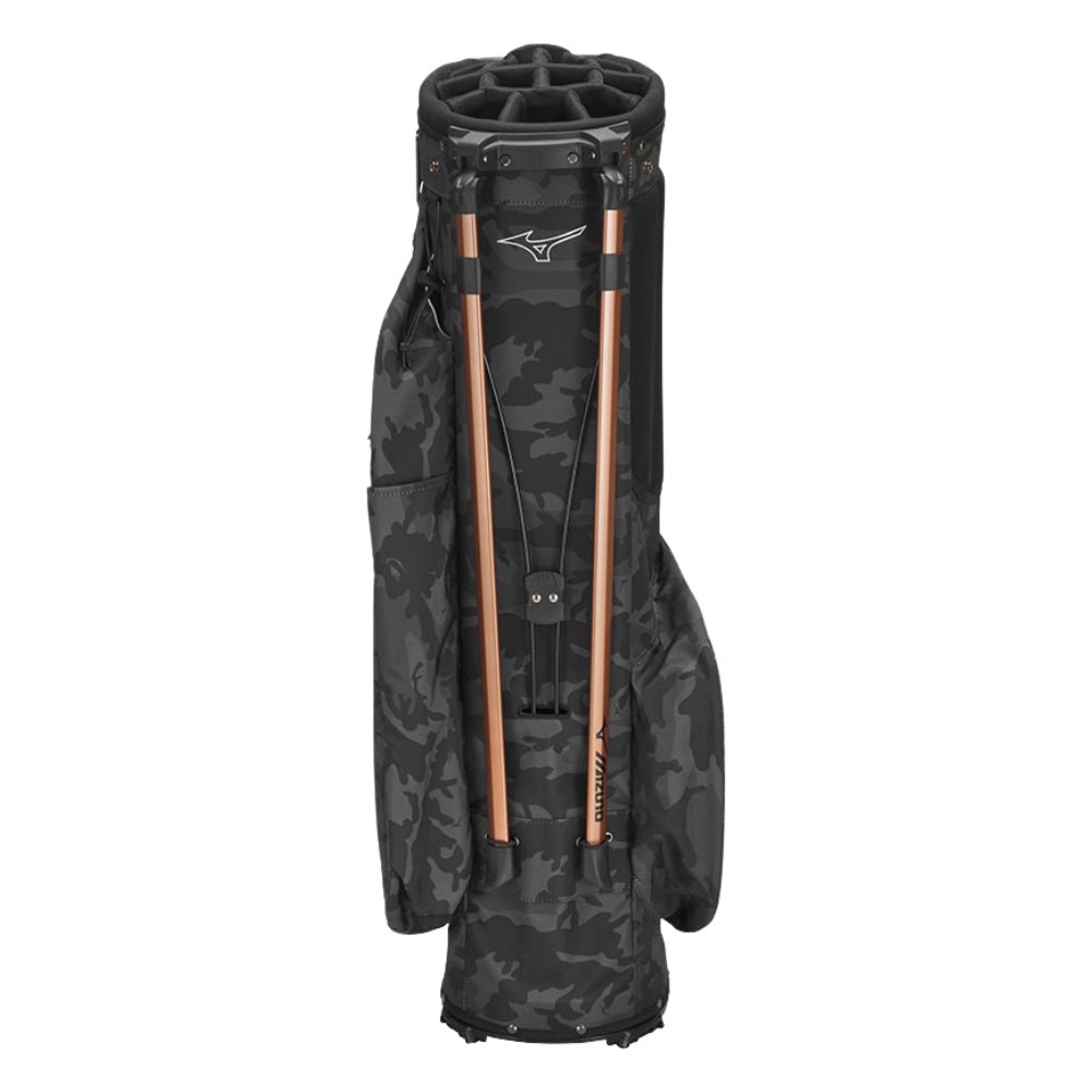Mizuno BR - DX Golf Stand Bag - Black Camo / Copper - Mizuno