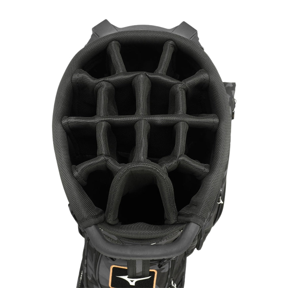 Mizuno BR-DX Golf Stand Bag - Black Camo / Copper