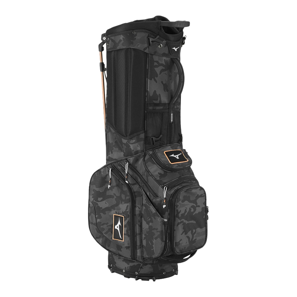 Mizuno BR-DX Golf Stand Bag - Black Camo / Copper