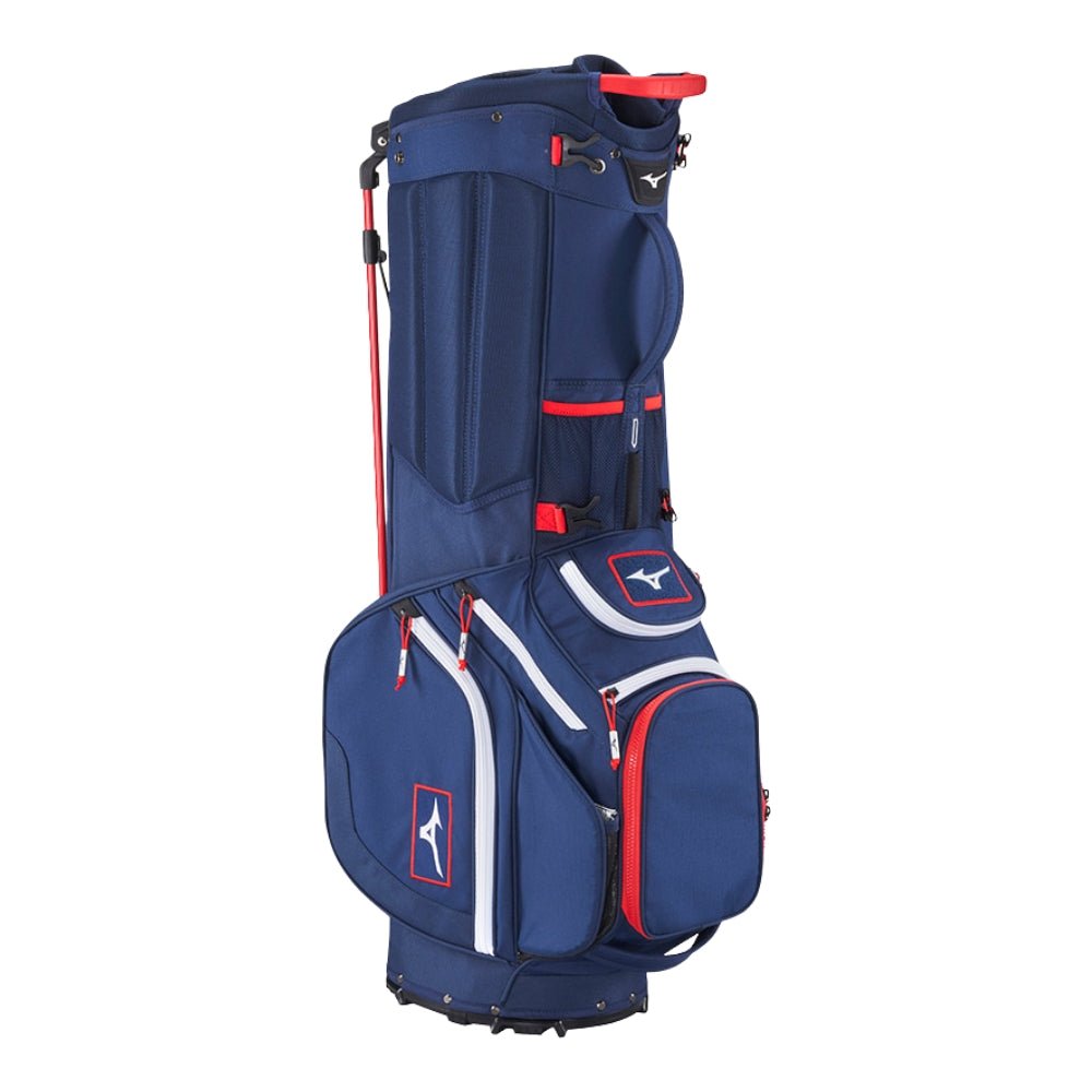 Mizuno BR - DX Golf Stand Bag - Navy / Red - Mizuno