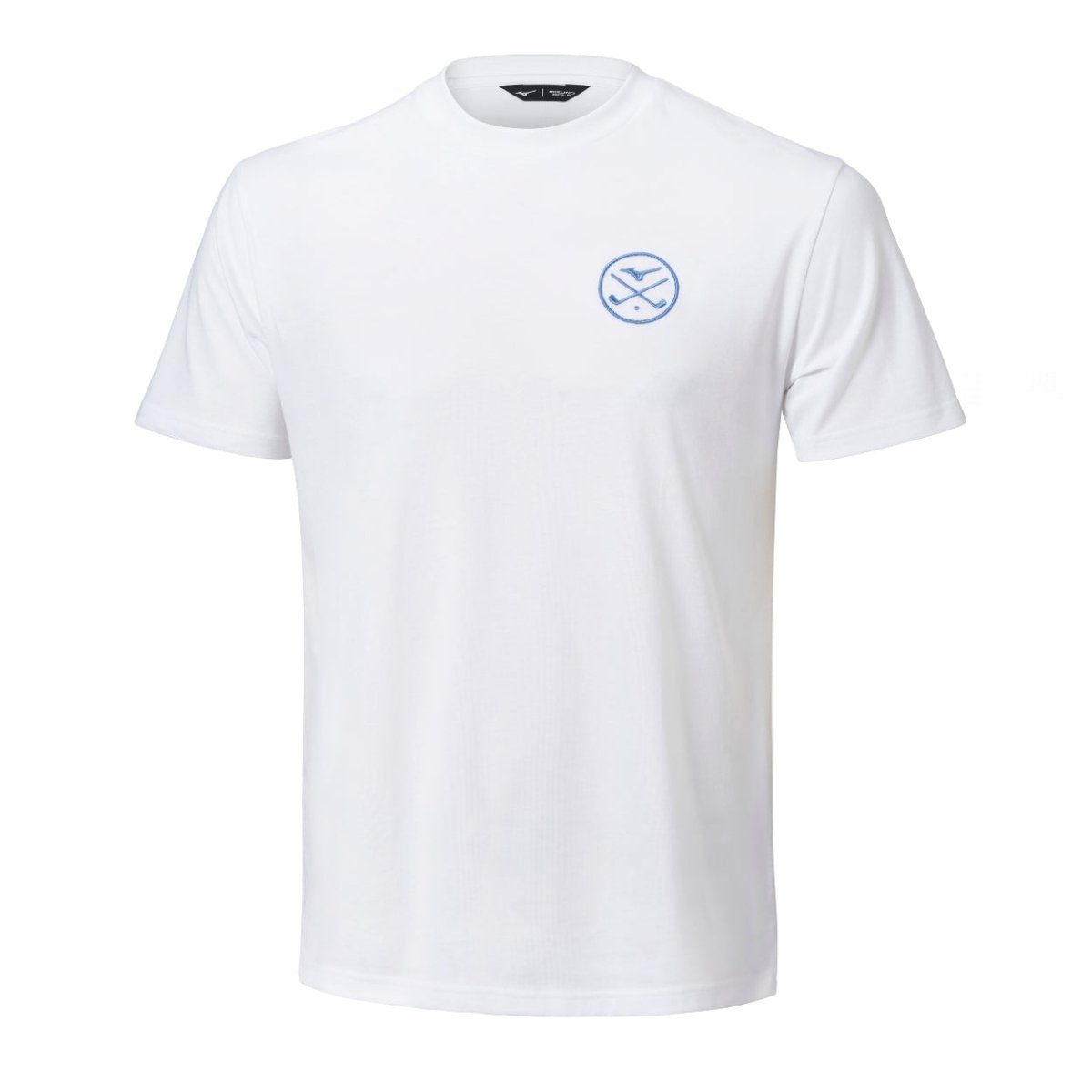 Mizuno Crossed Clubs T-Shirt - White - Mizuno