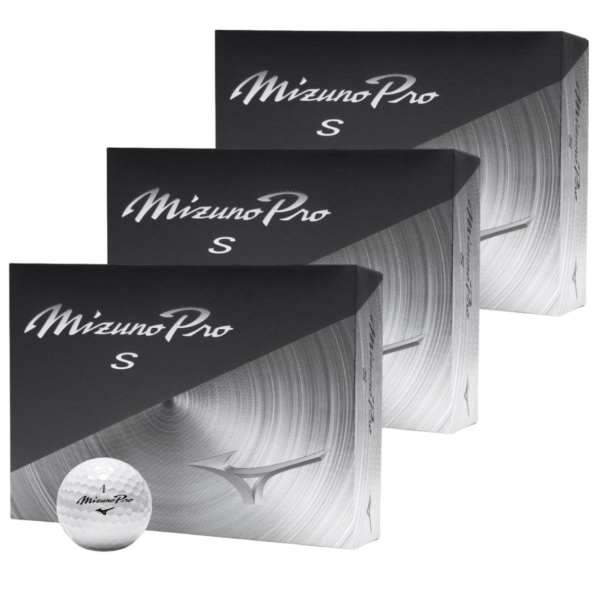 Mizuno Pro S Golf Balls 3 Dozen Bundle - White - Mizuno