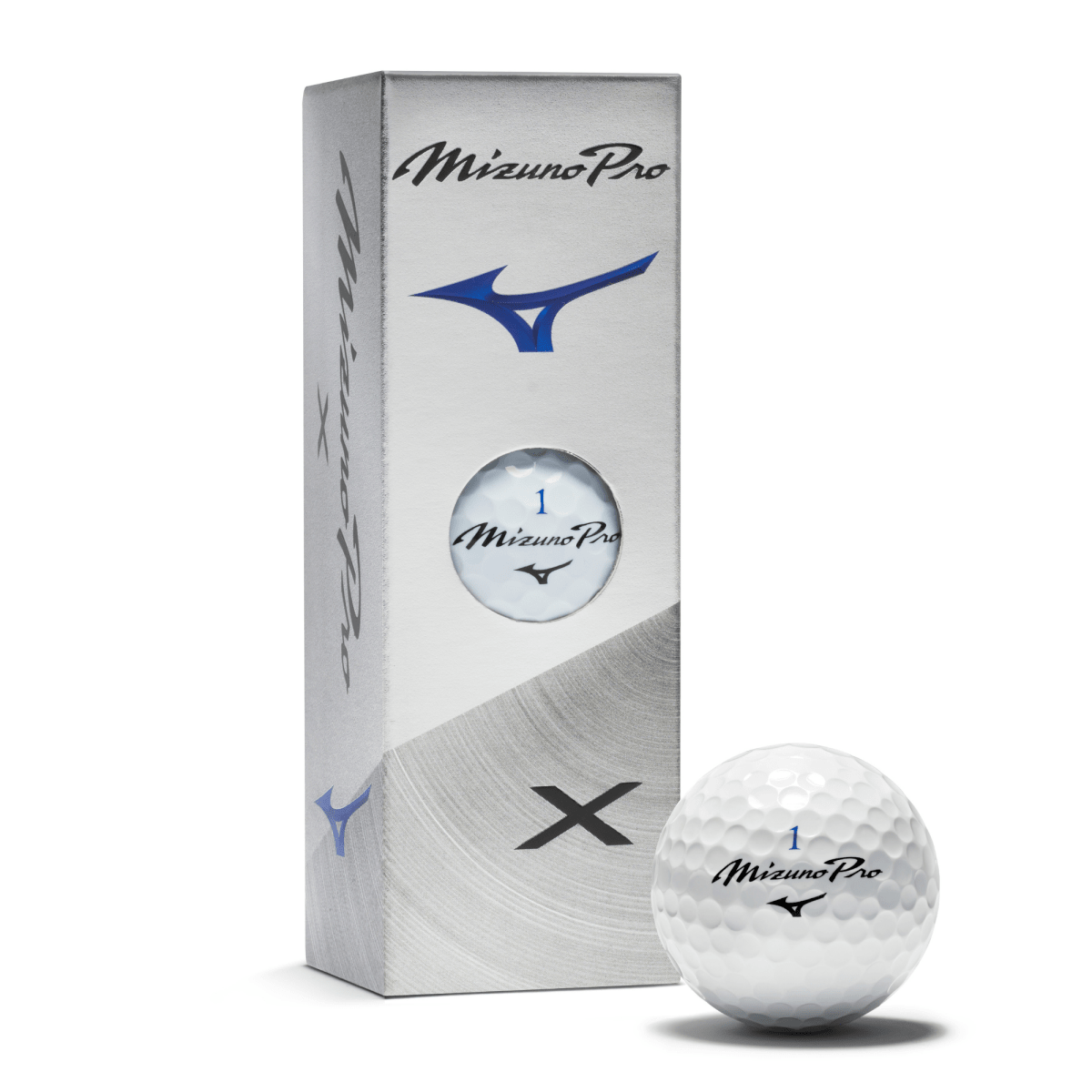 Mizuno Pro X Golf Balls - White (3 Ball Sleeve) - Mizuno