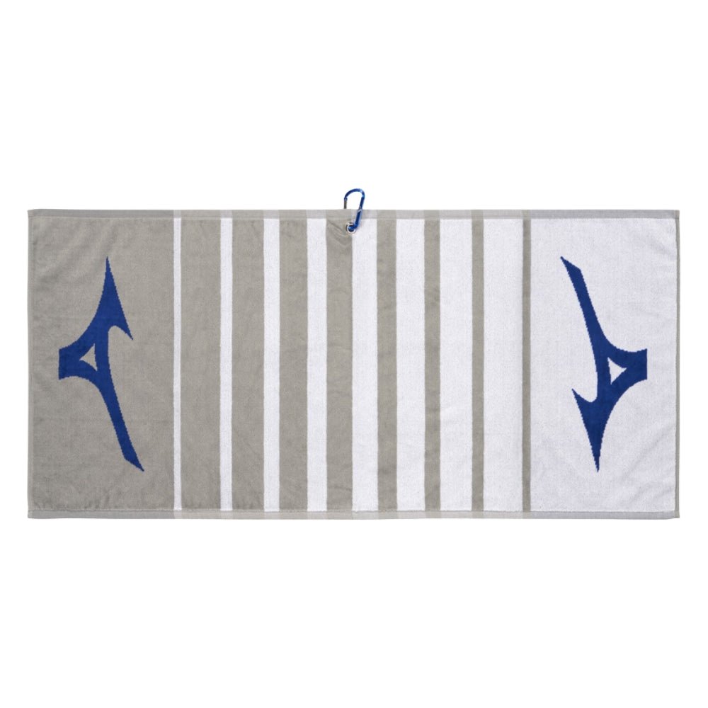 Mizuno RB Tour Towel - Grey / Blue - Mizuno