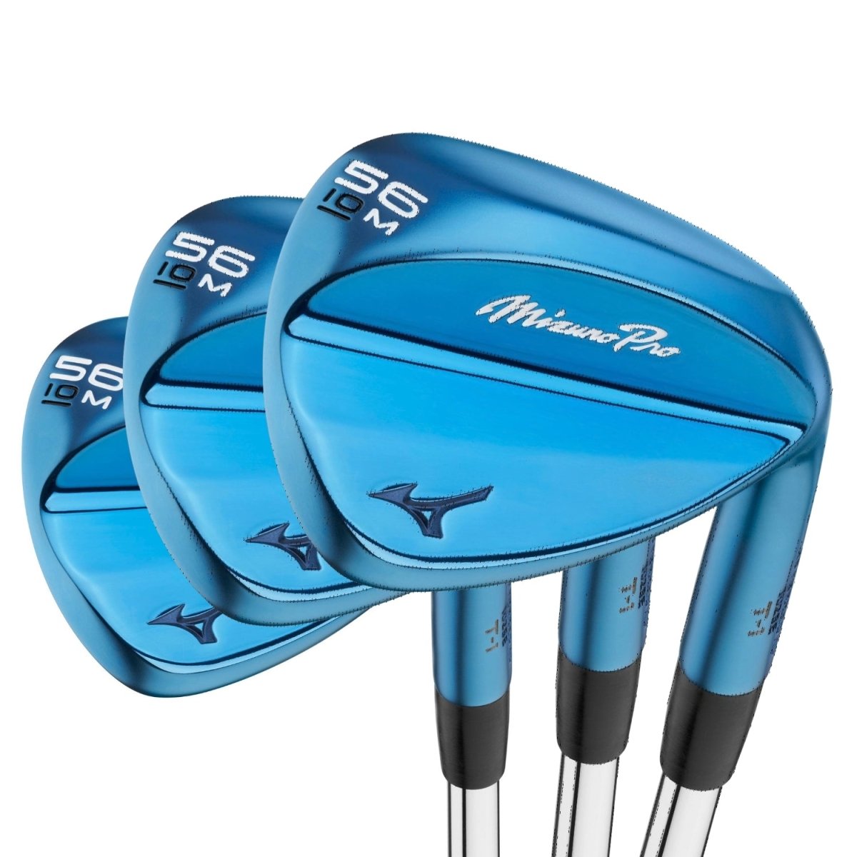 Mizuno Pro T - 1 Blue Ion Golf Wedge Bundle Set (3 Wedges) - Mizuno
