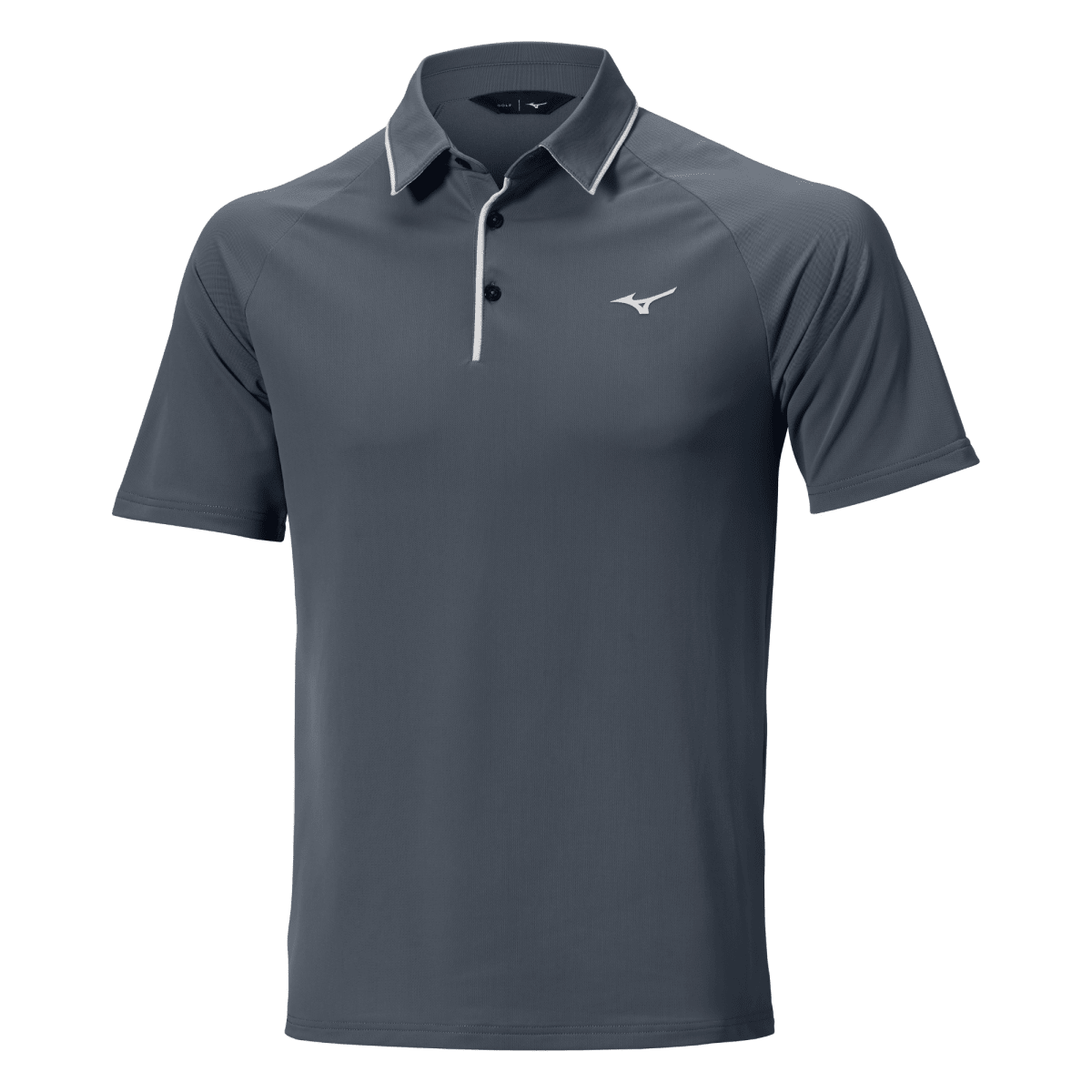 Mizuno Classic Pique Golf Polo Shirt - Lava Smoke - Mizuno