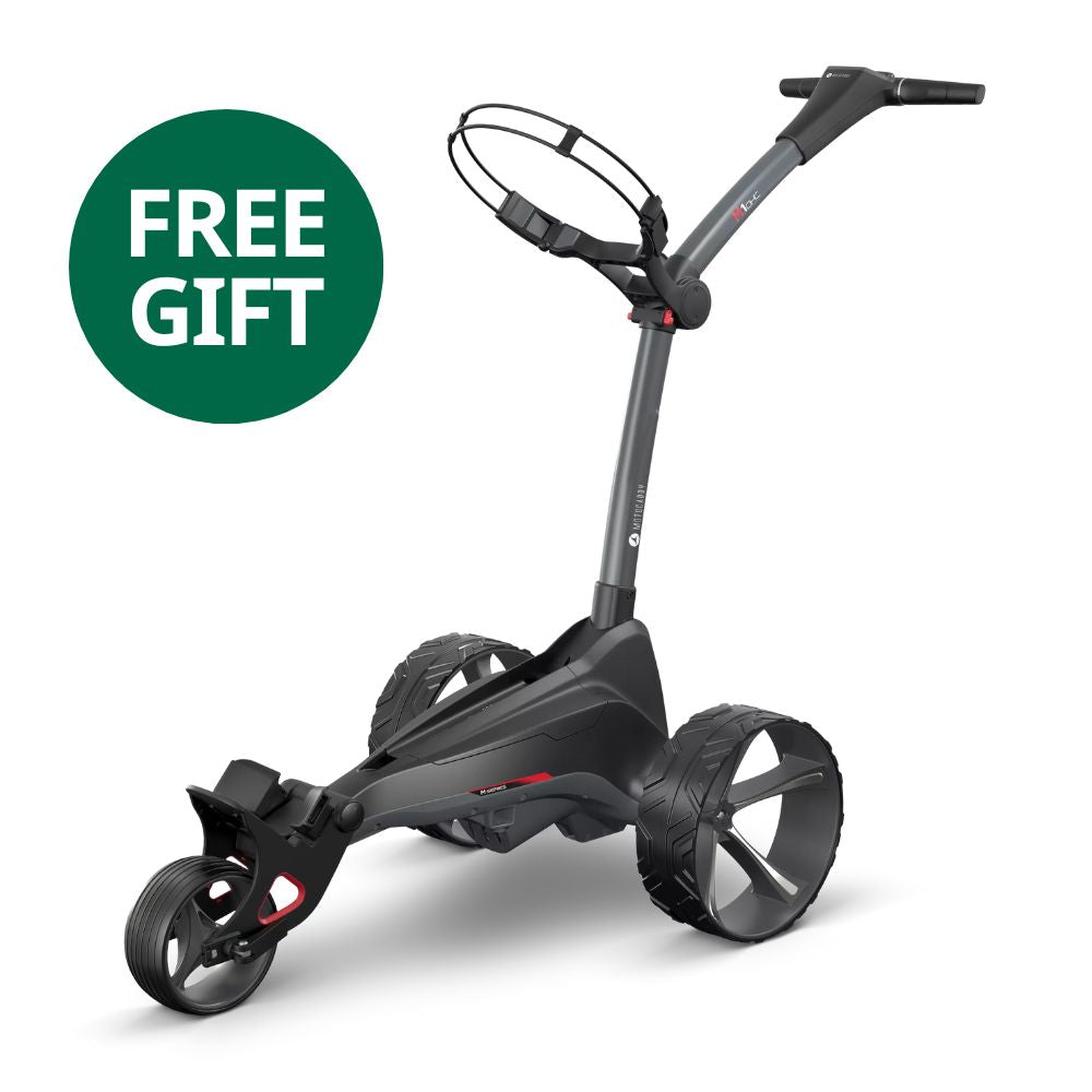Motocaddy 2025 M1 DHC Ultra Lithium Electric Golf Trolley