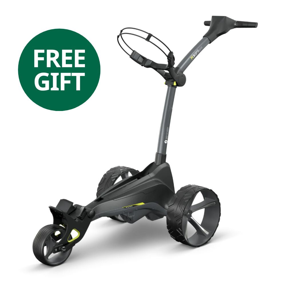 Motocaddy 2025 M3 GPS DHC Standard Lithium Electric Golf Trolley