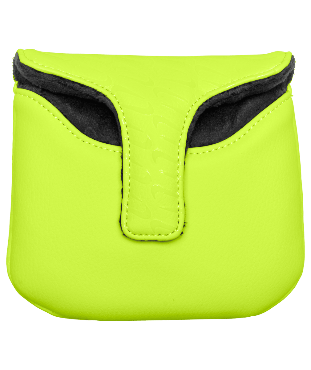 Nike Tour Energy Golf Mallet Putter Headcover - Volt Ice / Midnight Navy - Nike Golf