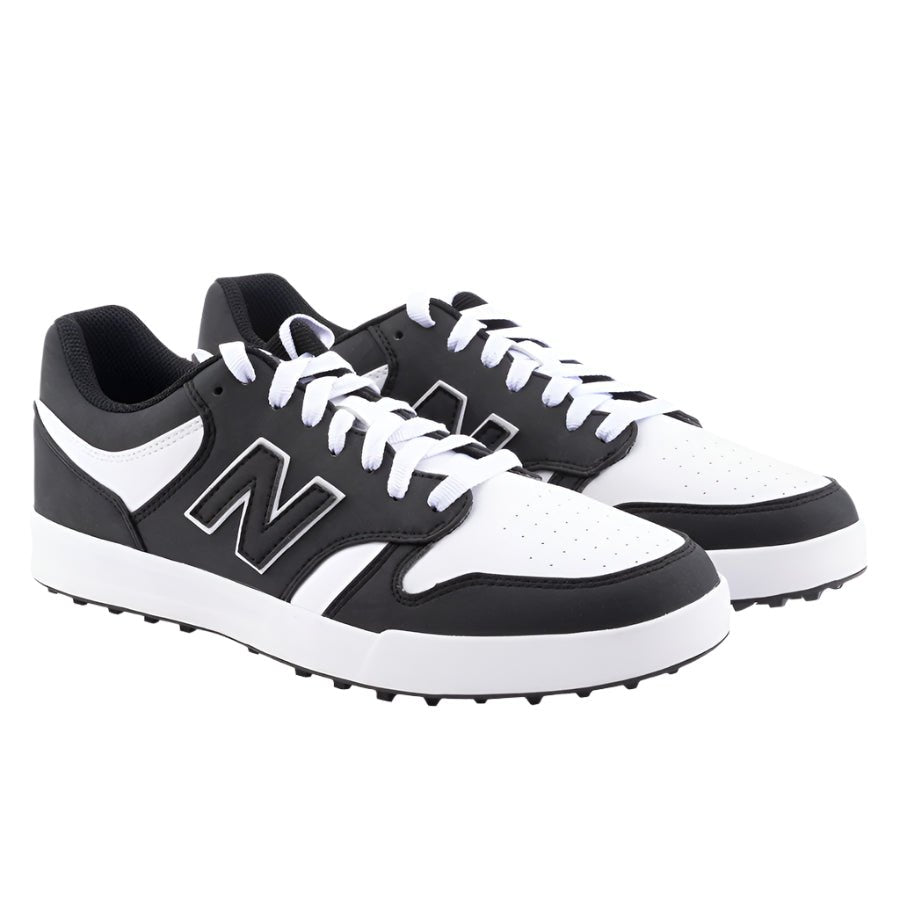 New Balance 480 SL Spikeless Golf Shoe - Black / White - New Balance
