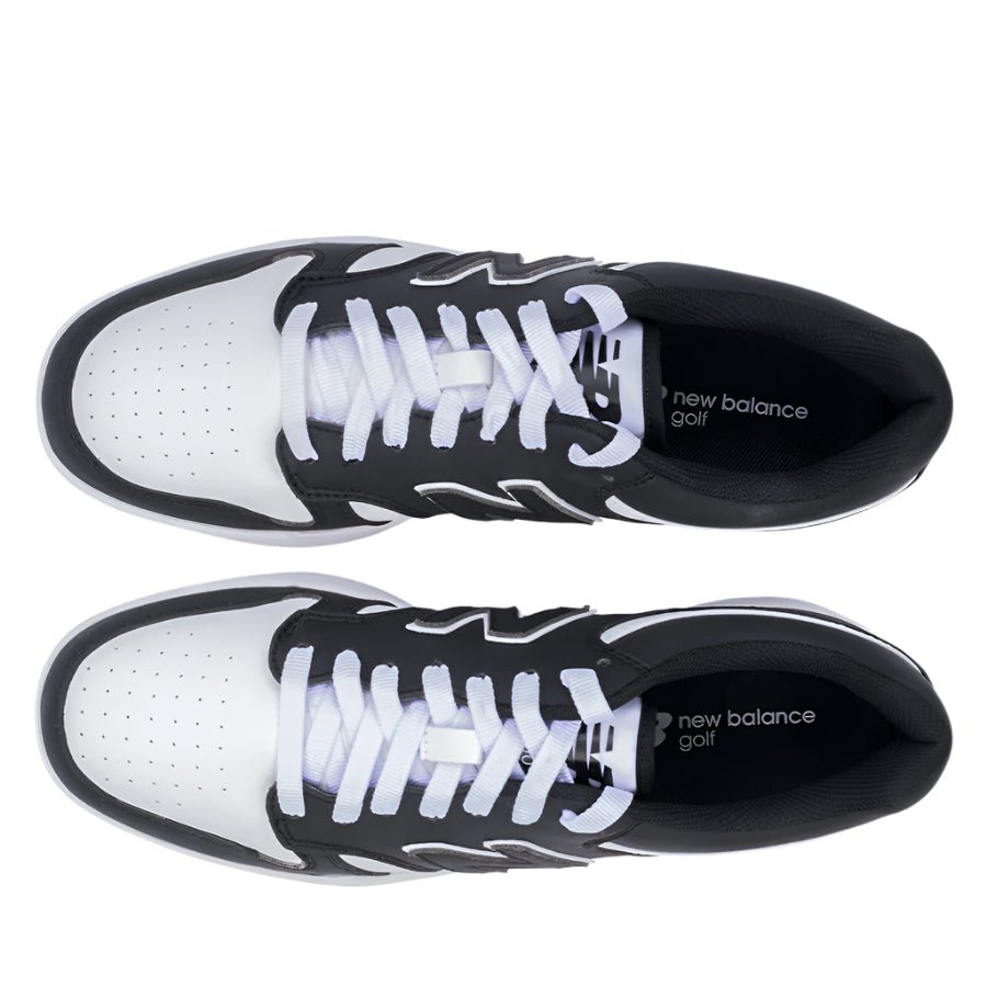 New Balance 480 SL Spikeless Golf Shoe - Black / White - New Balance