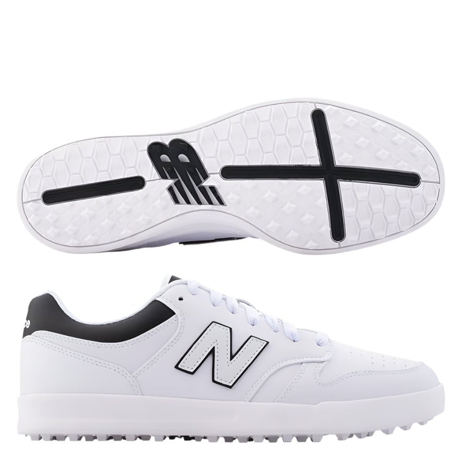 New Balance 480 SL Spikeless Golf Shoe - White - New Balance