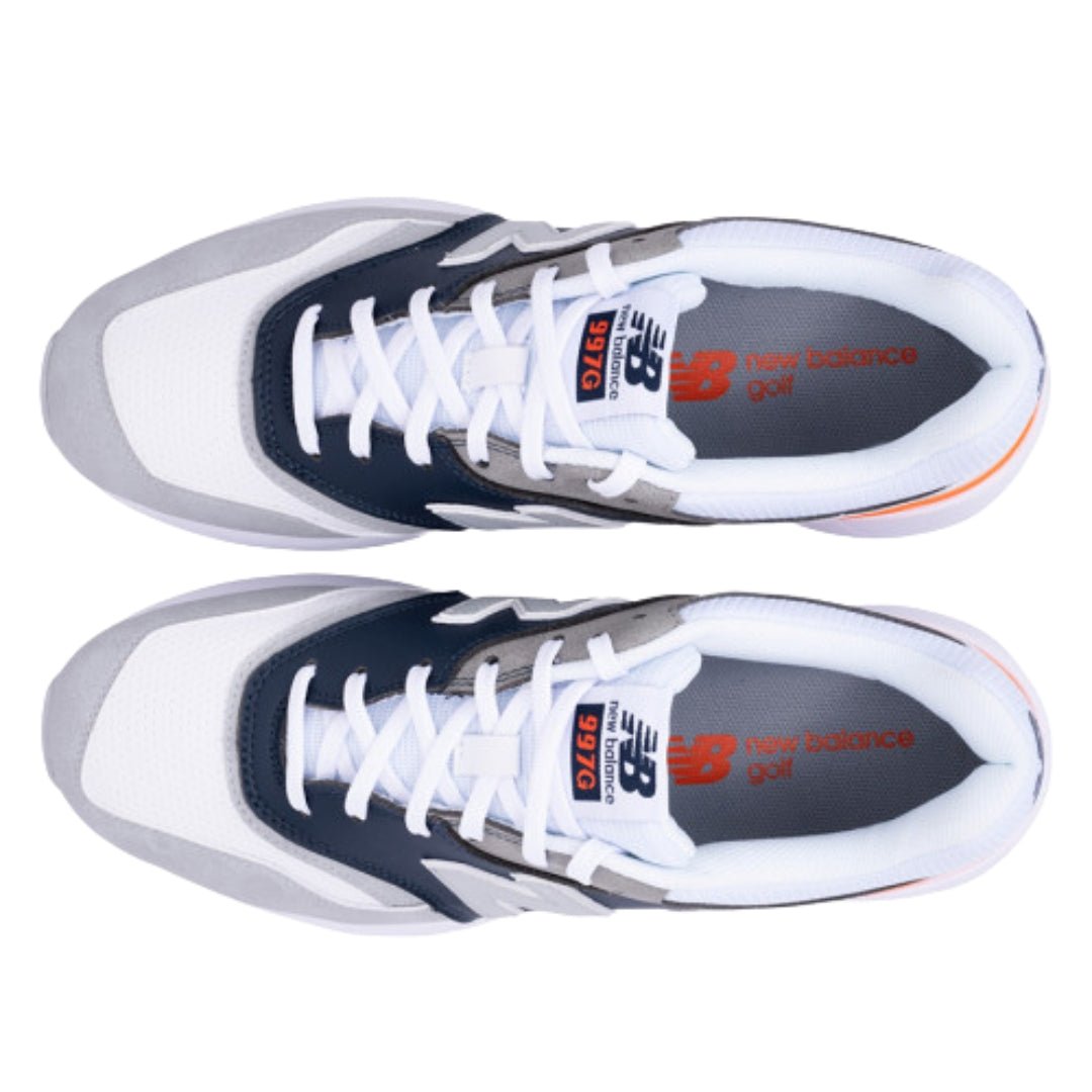 New Balance 997 SL Spikeless Golf Shoe - Grey / White - New Balance